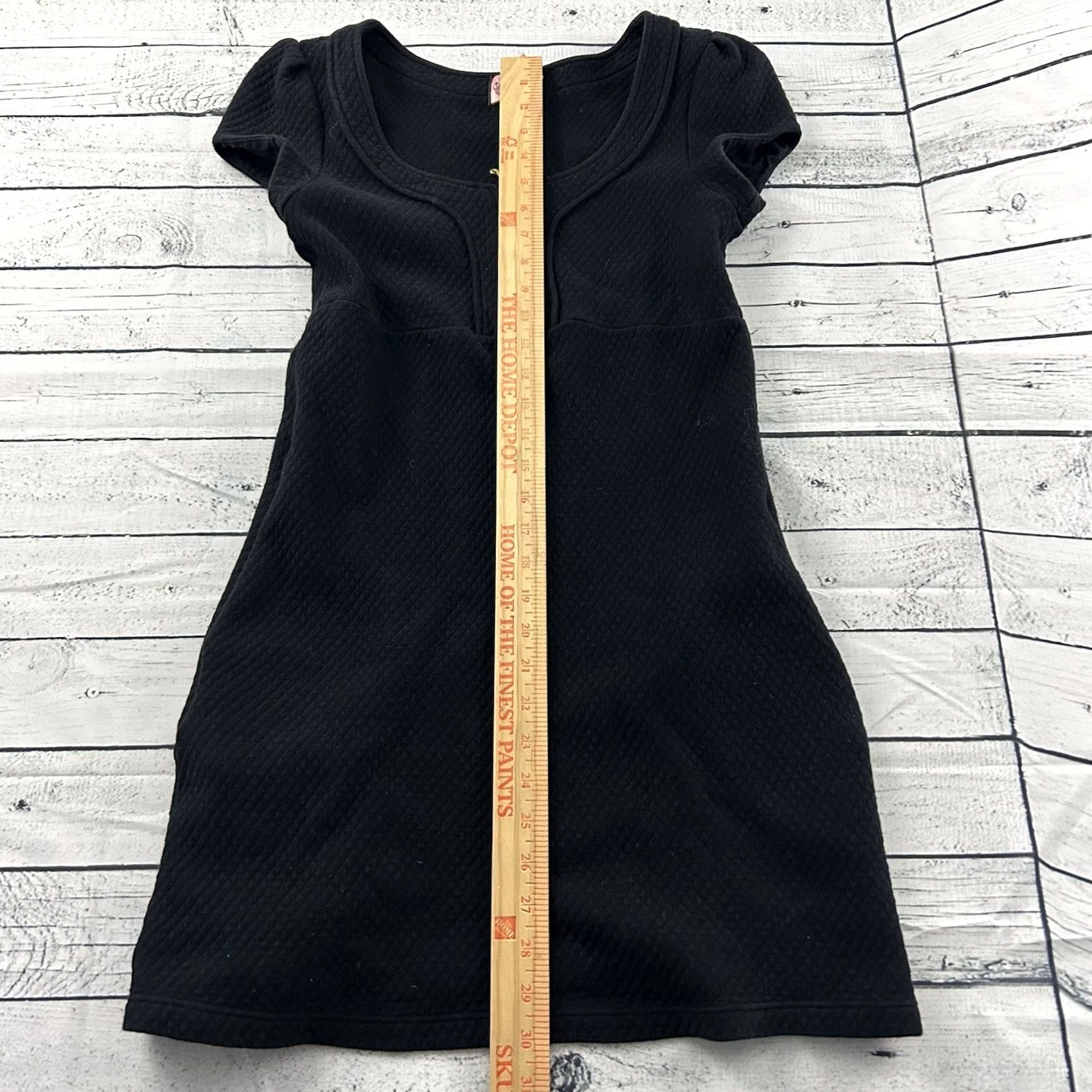 Juicy Couture Juicy Couture Front Zip Knee Length Dress Women's Small Black Size S / US 4 / IT 40 - 3 Thumbnail