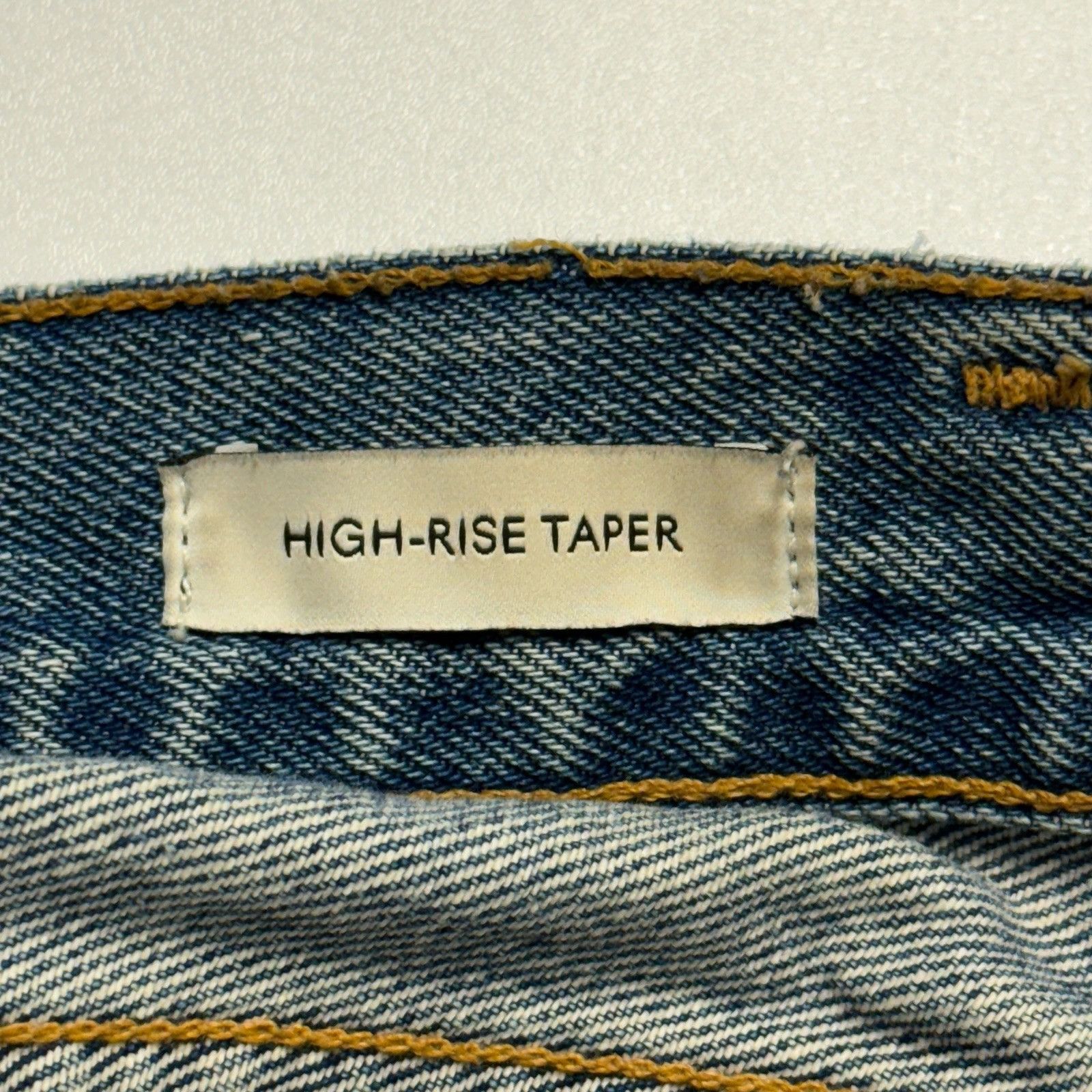 Agolde Talula x Agolde Jeans Womens 24 (27x27) Blue High Rise Taper Size 24" / US 00 / IT 34 - 8 Thumbnail