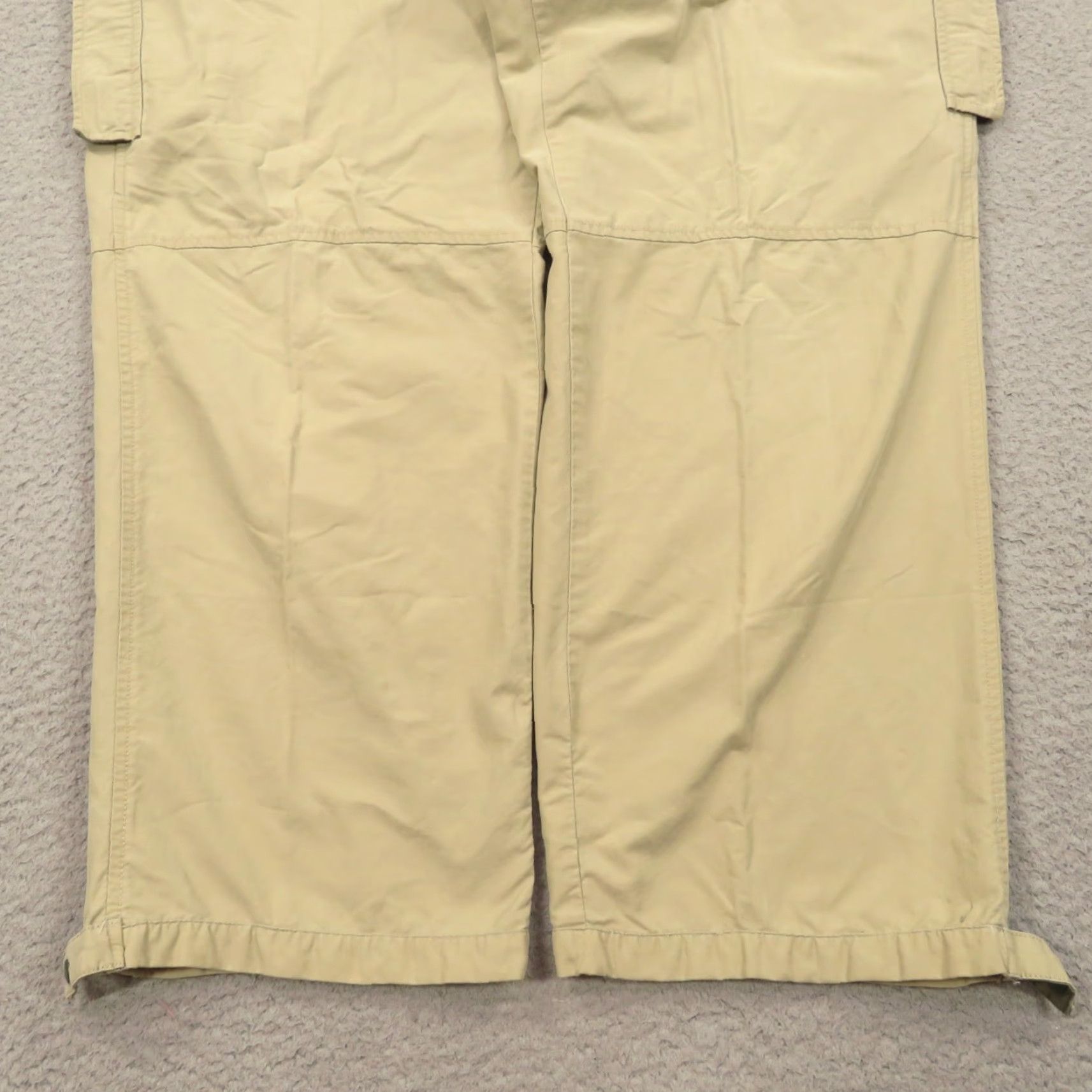 Gap VINTAGE Gap Baggy Cargo Pants Men 35x30 Wide-Leg 10" Leg Opening Cargo Pocket 5-Pocket Military Grunge 90s VTG Mens Size US 35 - 6 Thumbnail