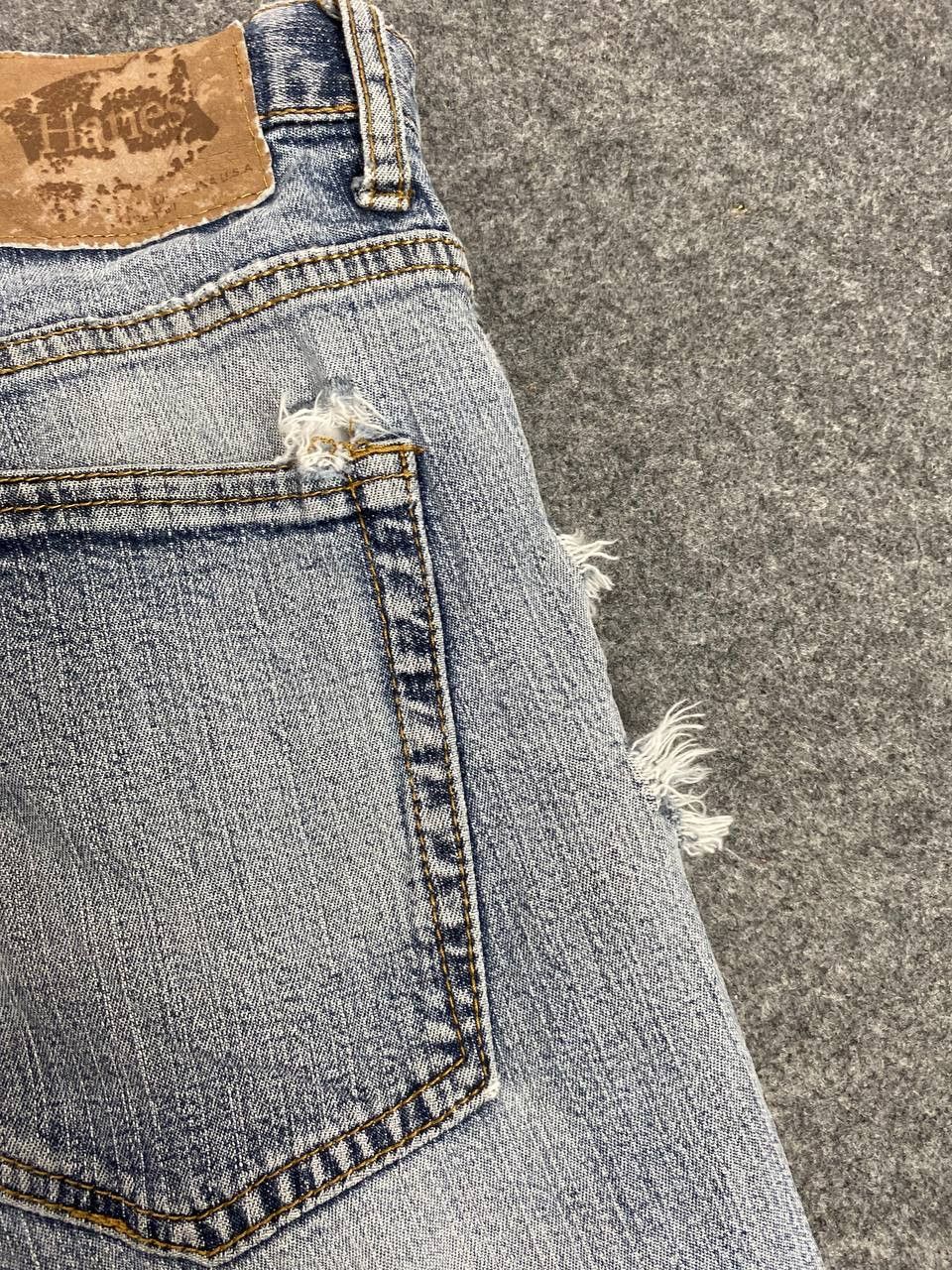 Hanes vintage hanes faded distressed denim Size US 32 / EU 48 - 6 Thumbnail