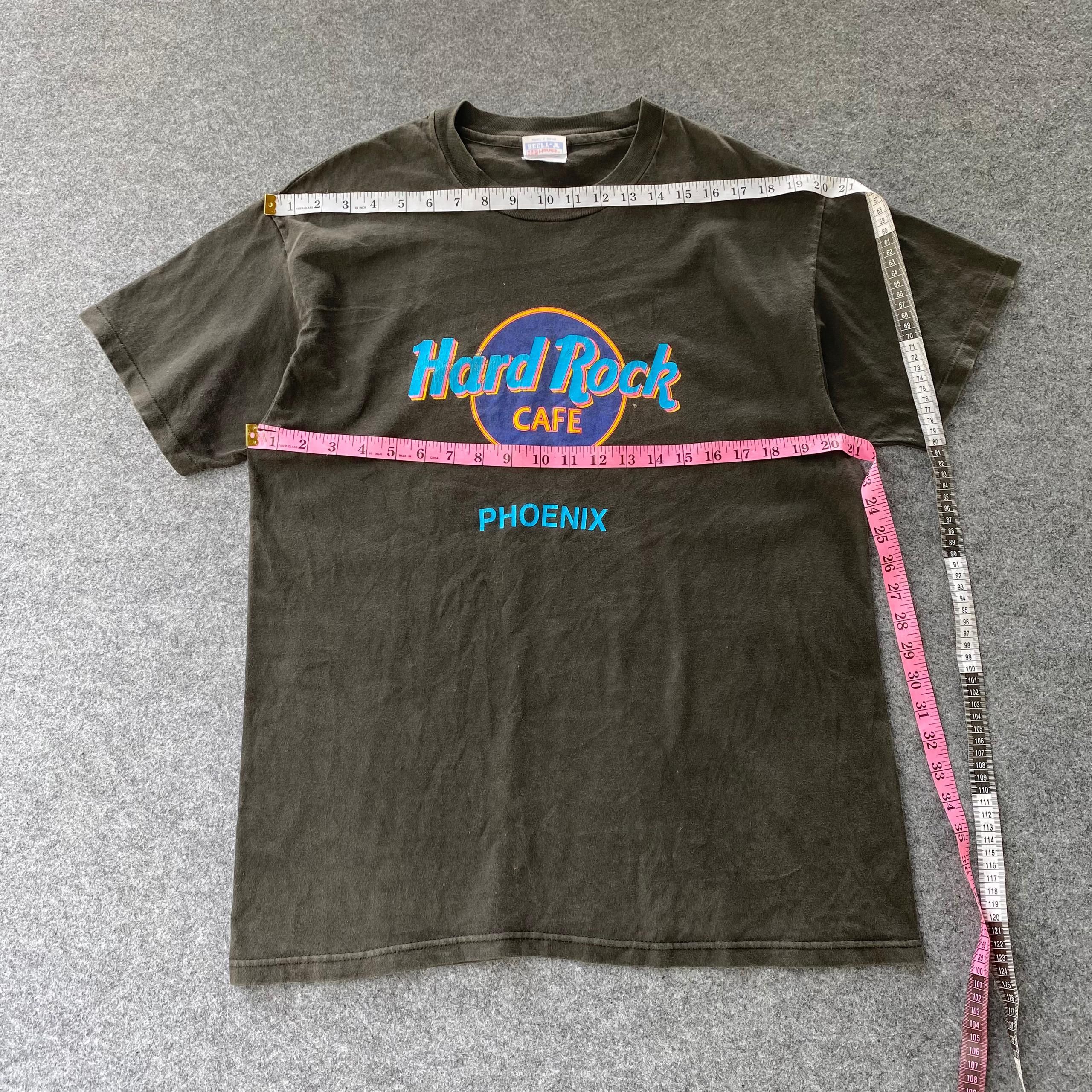 Hard Rock Cafe Vintage 90s Hard Rock Cafe Tshirt Size US L / EU 52-54 / 3 - 3 Thumbnail