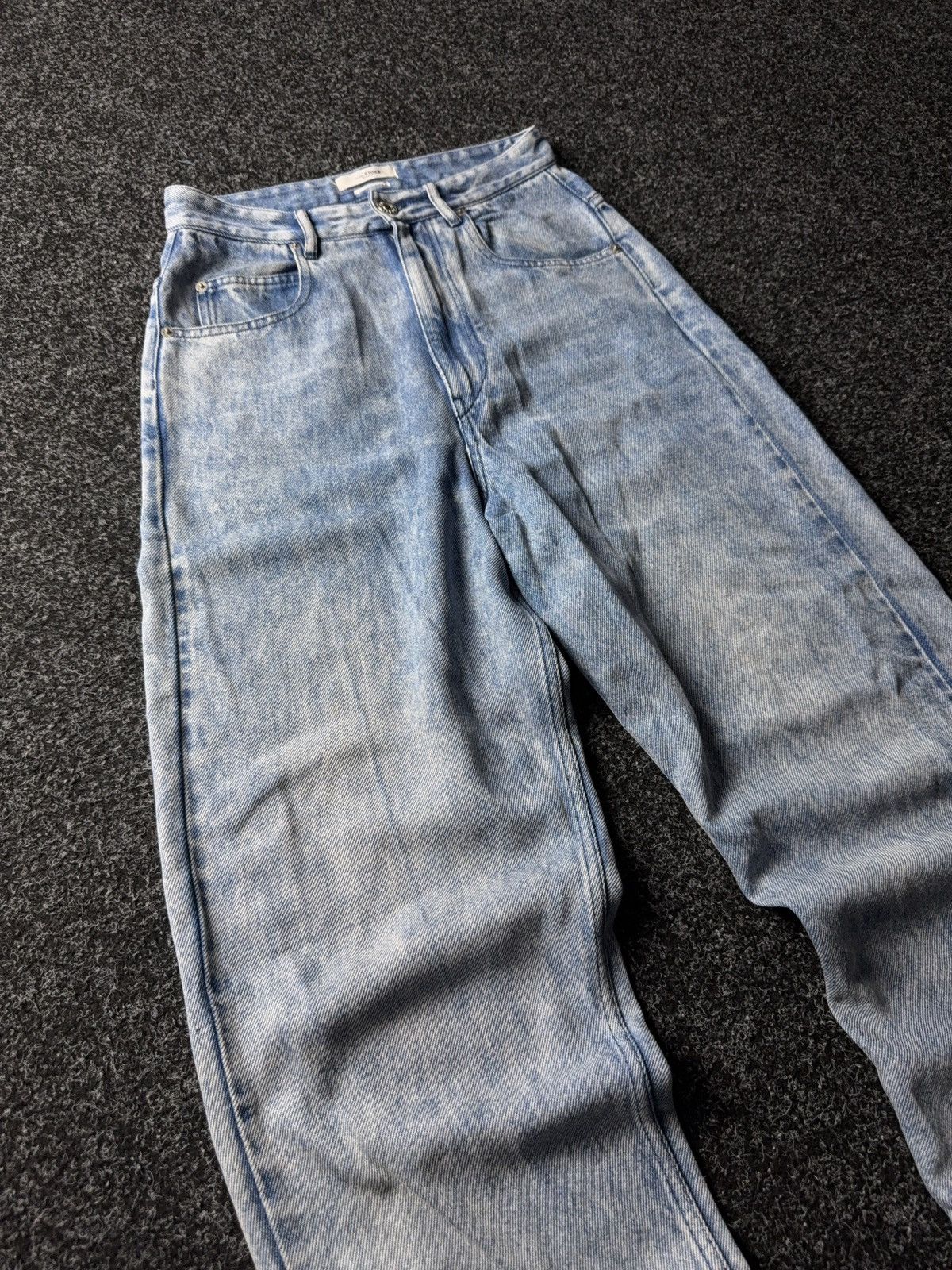 Designer × Isabel Marant Etoile Isabel Marant Étoile High Waist Light Wash Tapered Jeans Size 27" / US 4 / IT 40 - 4 Thumbnail