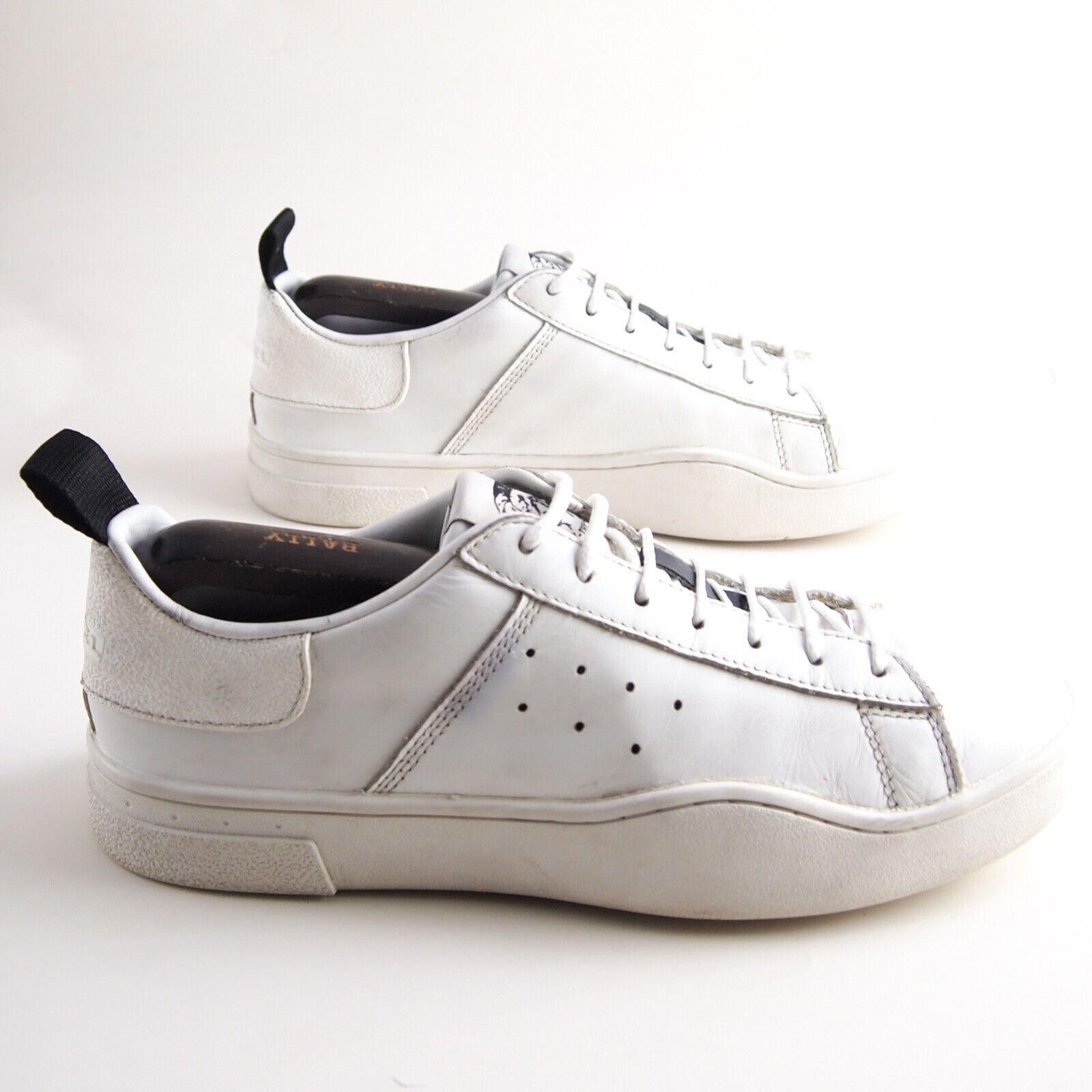 Diesel Diesel Low Top Sneakers White Leather Mens US 9 EU 42 Size US 9 / EU 42 - 4 Thumbnail