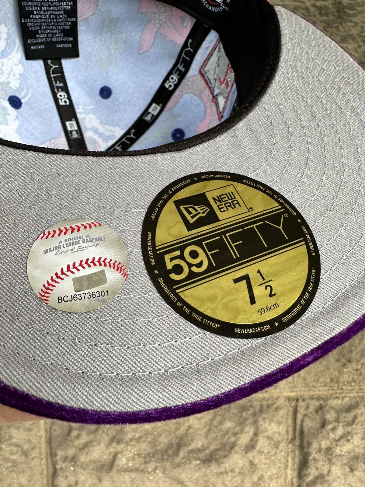MLB × New Era × Supreme 7 1/2 Colorado Rockies 25th Anniversary Koi Pond Rockwell Size ONE SIZE - 12 Thumbnail
