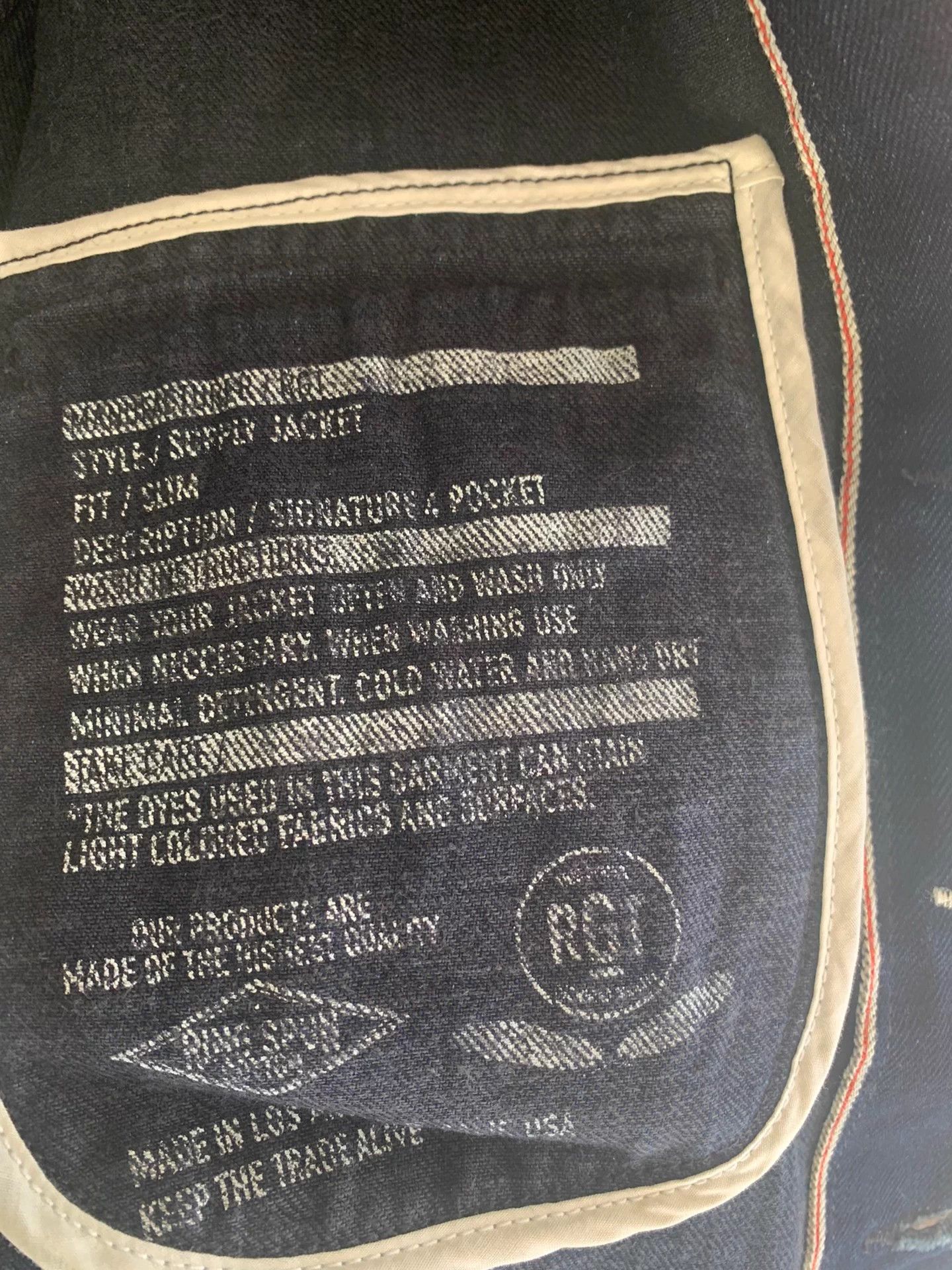 Other RGT Double-Dyed Distressed Denim Jacket XXL Size US XXL / EU 58 / 5 - 5 Thumbnail