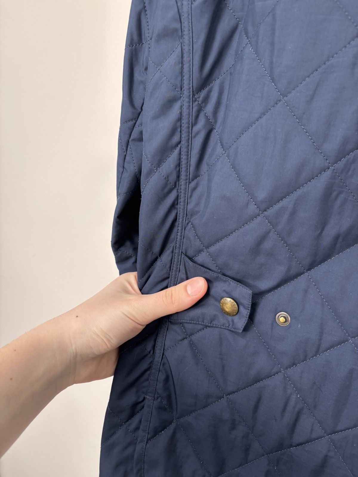 Polo Ralph Lauren Polo Ralph Lauren Men’s Navy Blue Diamond Quilted Jacket Size US S / EU 44-46 / 1 - 21 Thumbnail