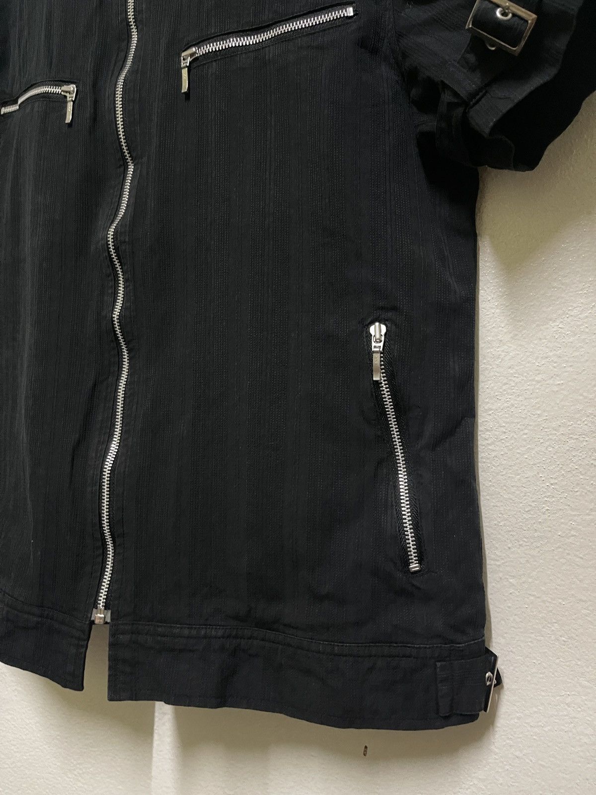 Japanese Brand Urban Collection Zipper Bondage Shirt Size US L / EU 52-54 / 3 - 6 Thumbnail