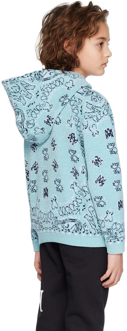 Amiri oc11z0225 KIDS Bandana Hoodie in Multicolor Size US XXS / EU 40 - 3 Thumbnail
