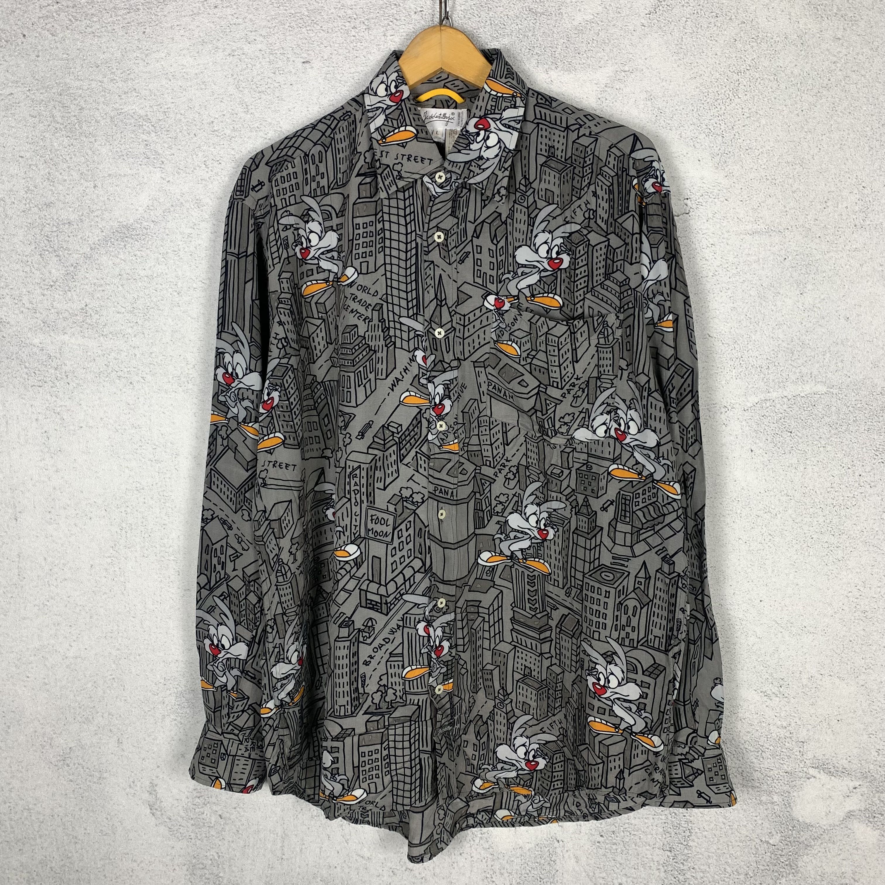 Jean Charles De Castelbajac Vintage Castelbajac Warner Bros Shirt Size US L / EU 52-54 / 3 - 1 Thumbnail