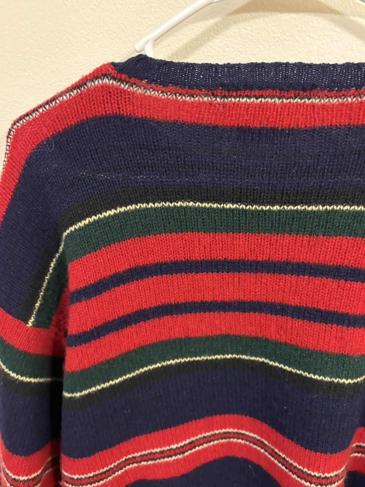 Polo Ralph Lauren Vintage Polo Ralph Lauren 100% Lambs Wool Sweater Sz M Red Size US M / EU 48-50 / 2 - 7 Thumbnail