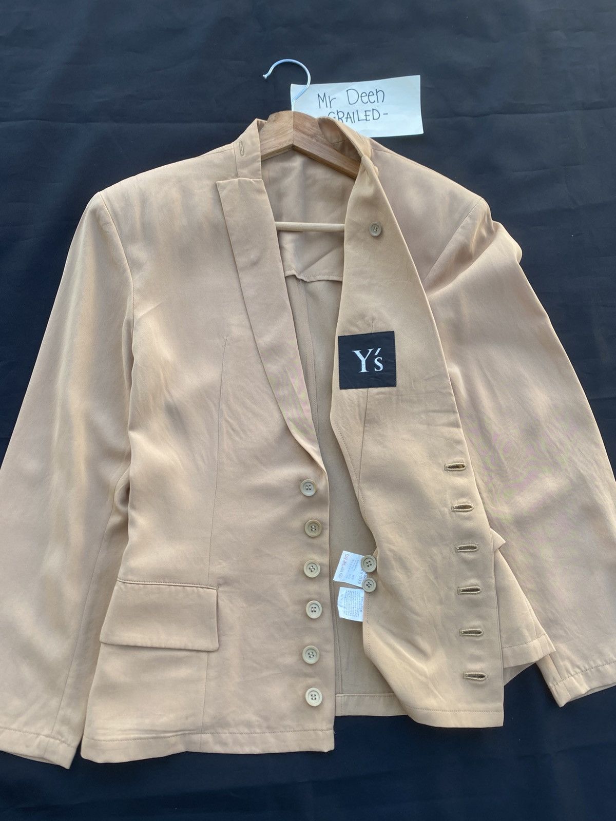 Yohji Yamamoto Rare Y’s Yohji Yamamoto Women Blazer Size XS / US 0-2 / IT 36-38 - 12 Thumbnail