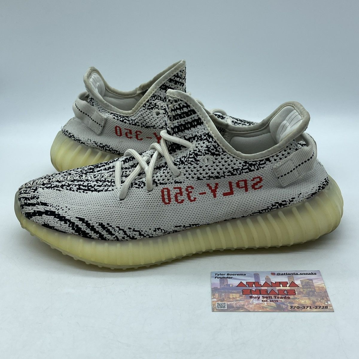 Adidas Yeezy boost 350 v2 zebra Size US 9 / EU 42 - 1 Thumbnail