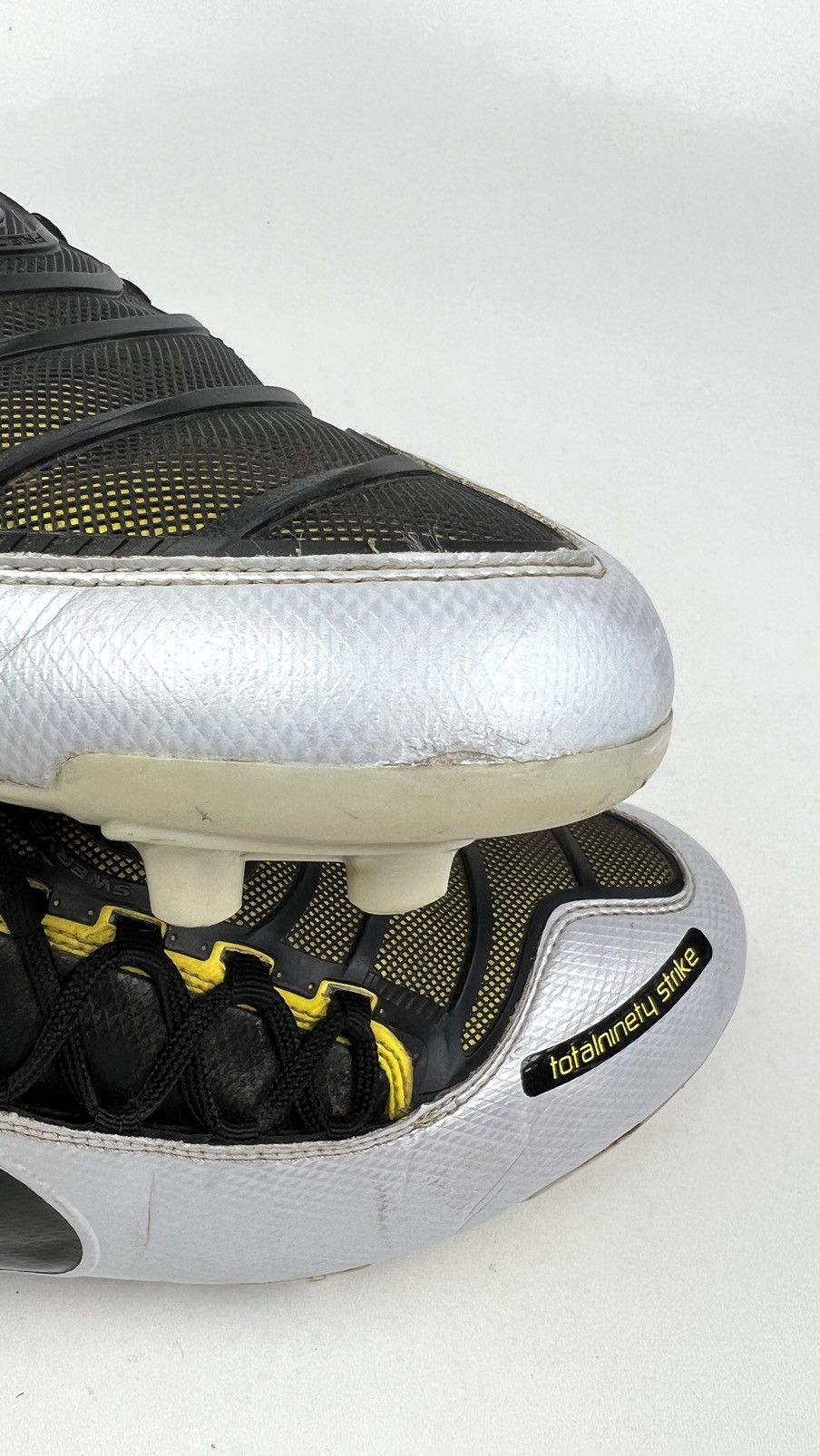 Nike NIKE Cleats Football Shoes Total 90 Laser Zoom FG Silver Men Size US 12 / EU 45 - 9 Thumbnail