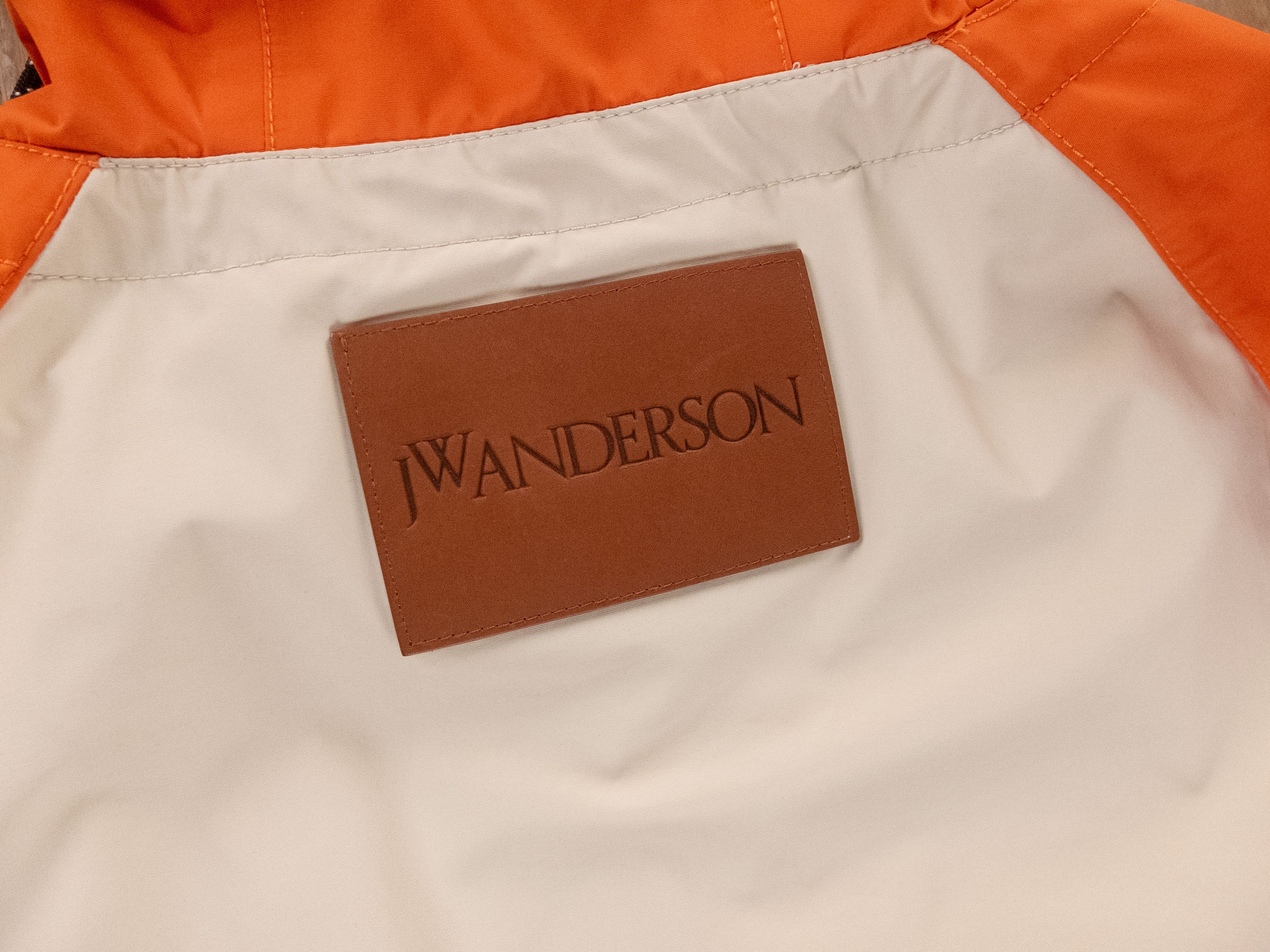 JW Anderson JW Anderson beige orange colorblock hood parka jacket Medium Size US M / EU 48-50 / 2 - 13 Thumbnail