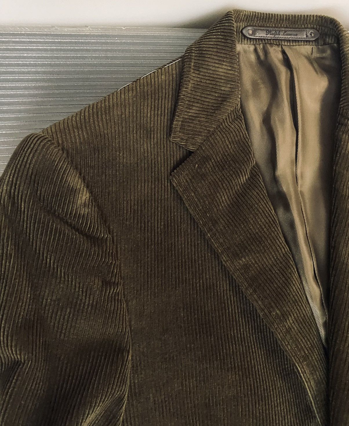 Ralph Lauren Purple Label RLPL 🇮🇹 English Corduroy Suede Patch Collectors Jacket 38R NW Size 38R - 20 Thumbnail