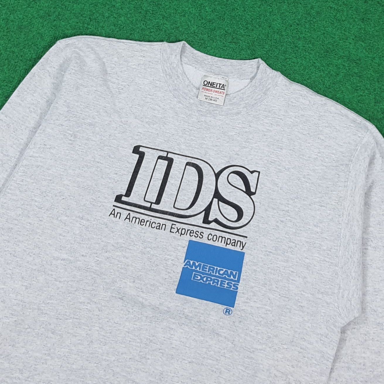Vintage Vintage ONEITA American Express Sweatshirt Size US S / EU 44-46 / 1 - 2 Thumbnail