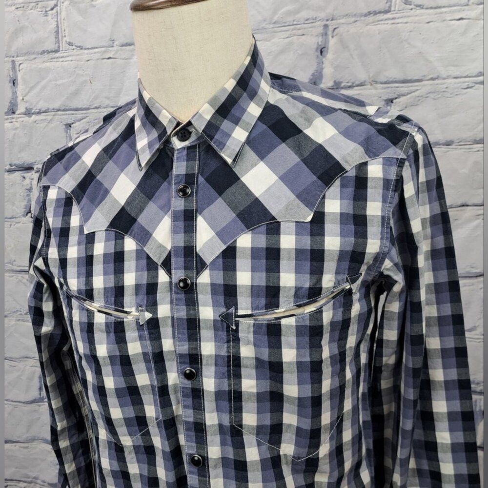 Levi's Levi's Men's Western Pearl Snap Shirt Special Edition HQ Pu Size US M / EU 48-50 / 2 - 7 Thumbnail