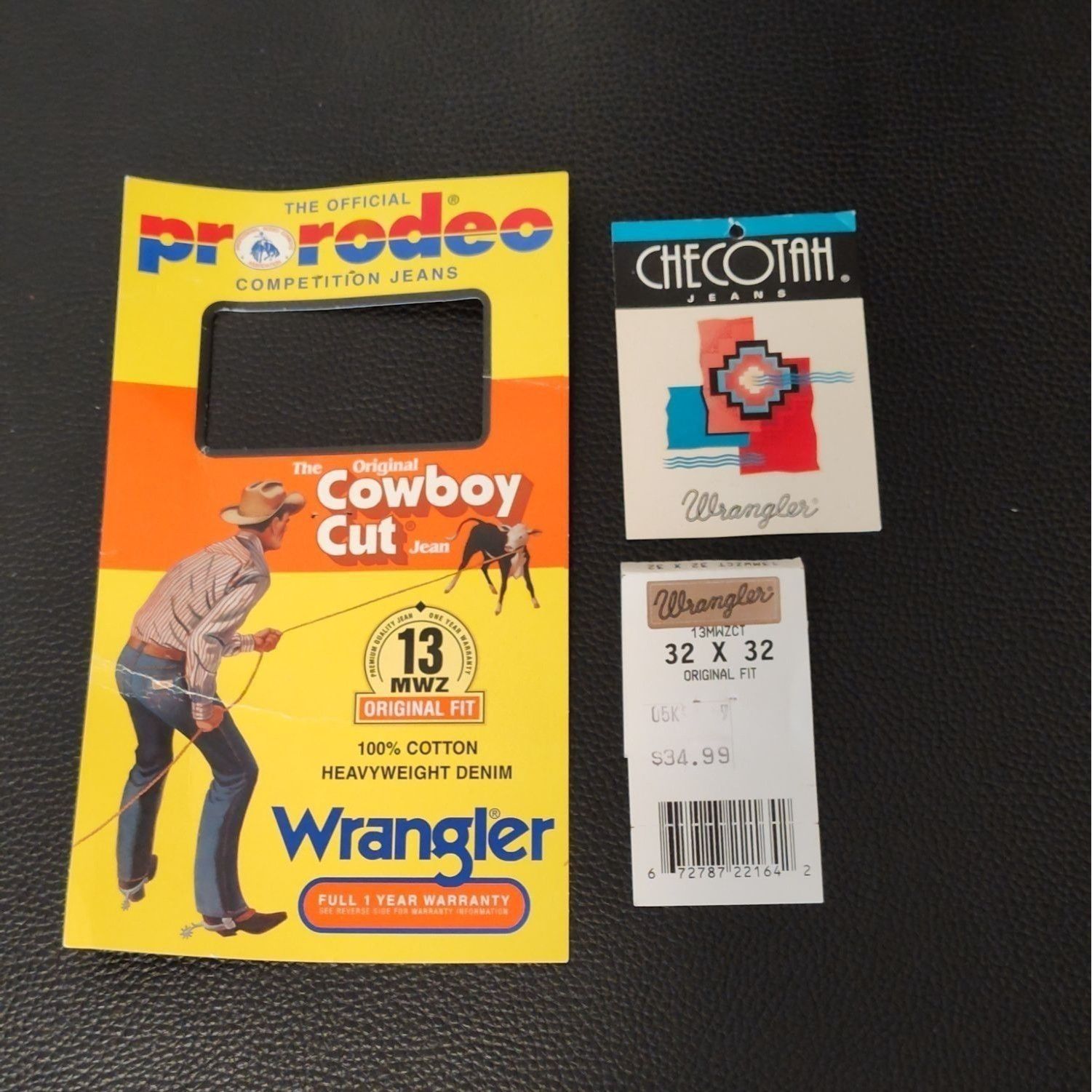 Wrangler Vtg Wrangler Checotah Jeans Original Fit Gray Men Size 32 Size US 32 / EU 48 - 6 Thumbnail