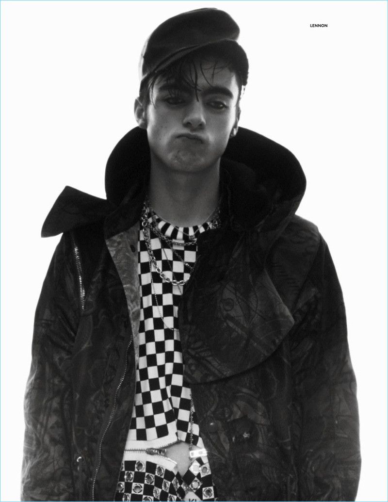 Givenchy Checkerboard Zip Detail Oversized T-Shirt Size US XS / EU 42 / 0 - 4 Thumbnail
