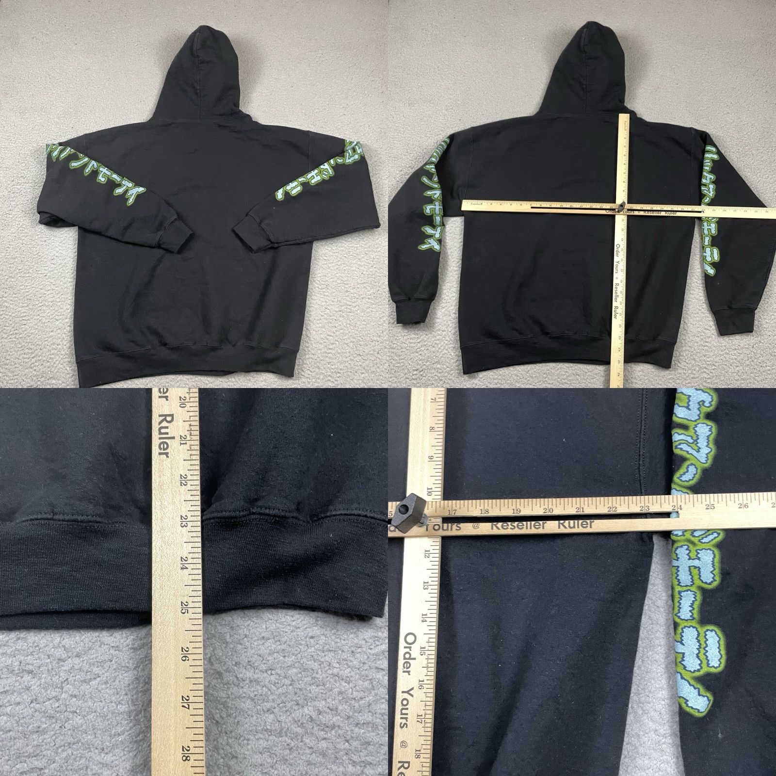 Swims Rick And Morty Sweatshirt Mens M Black Hoodie Logo Cartoon Mens Size US M / EU 48-50 / 2 - 8 Thumbnail