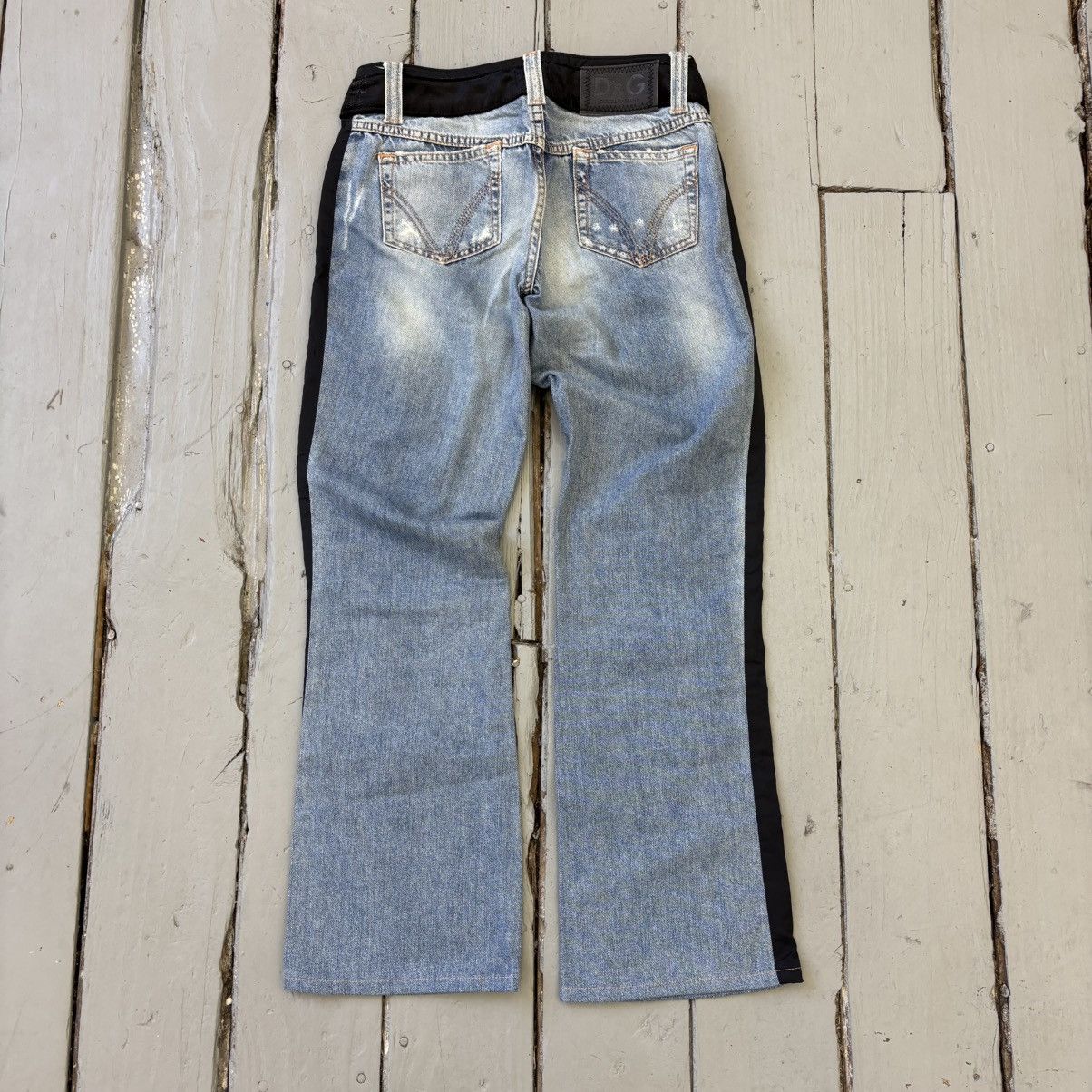 Dolce & Gabbana Sideline Flared Denim Size 28" / US 6 / IT 42 - 4 Thumbnail