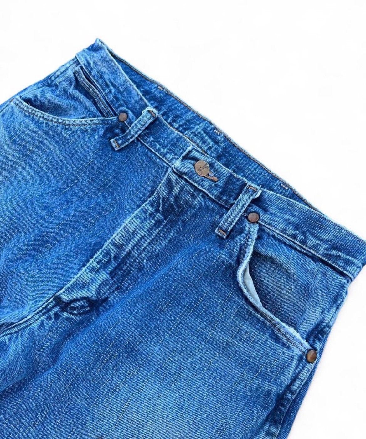 Wrangler Wrangler Men's 13MWZWD Cowboy Cut Original Fit Jeans - 31x32 Size US 31 - 8 Thumbnail