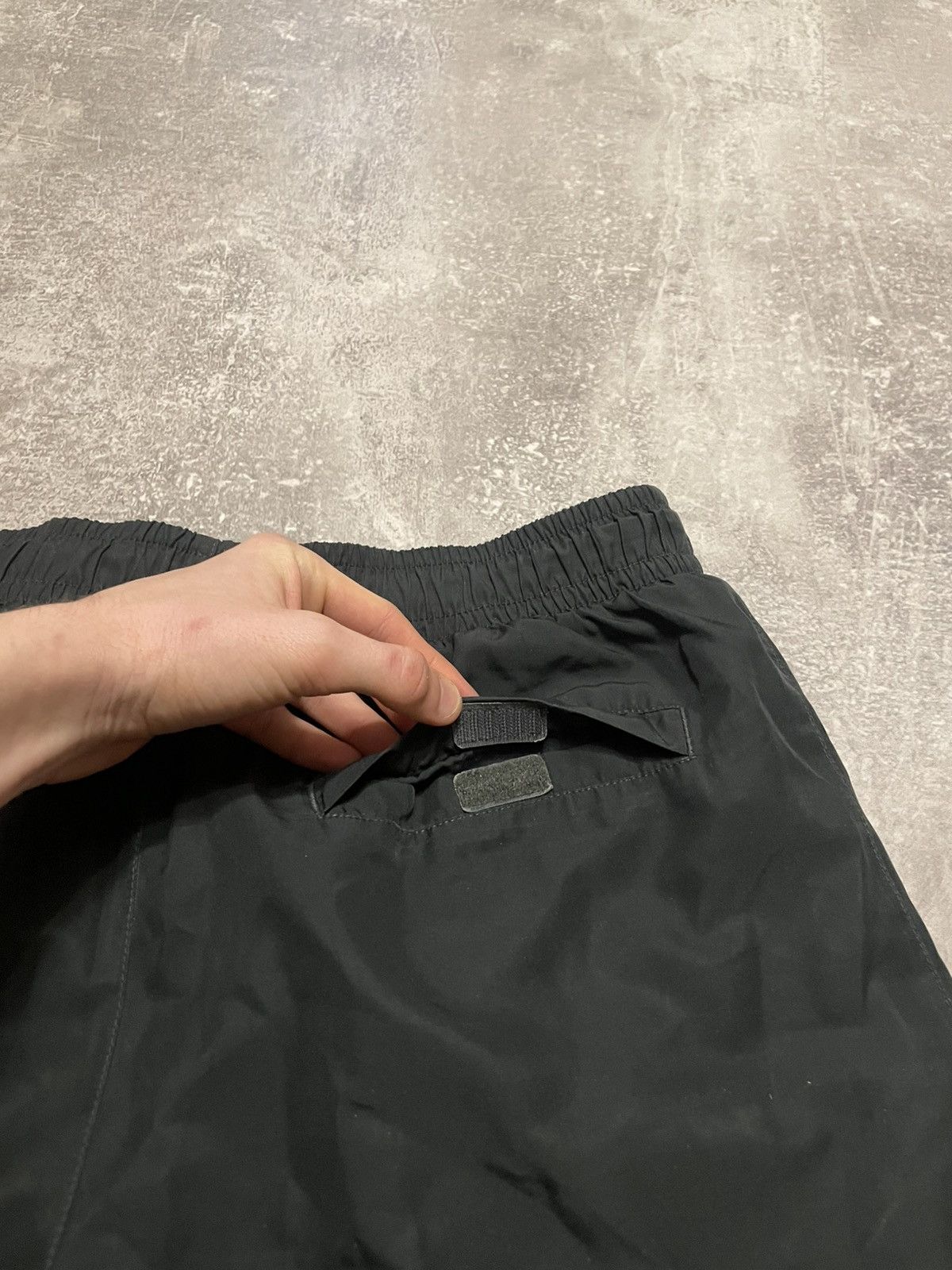 Nike × Vintage Vintage Nike Nylon Black Pants Drill Size L Size US 34 / EU 50 - 18 Thumbnail