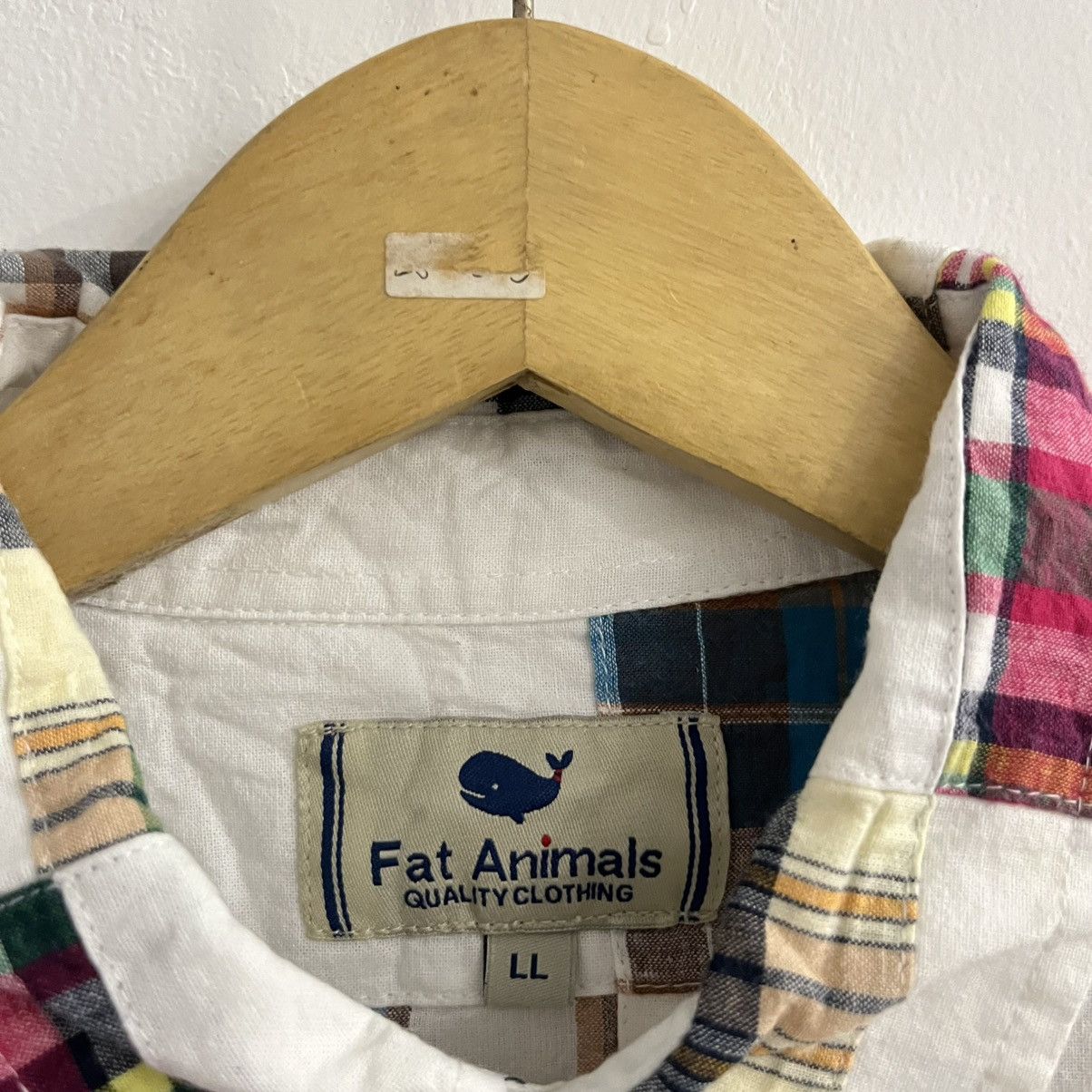 Issey Miyake Fat Animals - Patchwork Short Sleeve Button Up Size US L / EU 52-54 / 3 - 3 Thumbnail