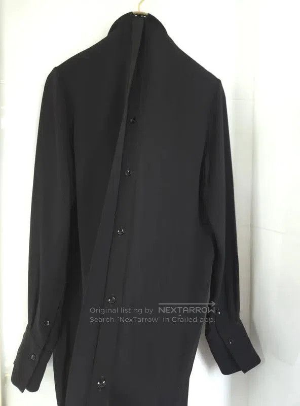 Valentino Valentino Black Silk Long Sleeve Dress . Size S / US 4 / IT 40 - 3 Thumbnail