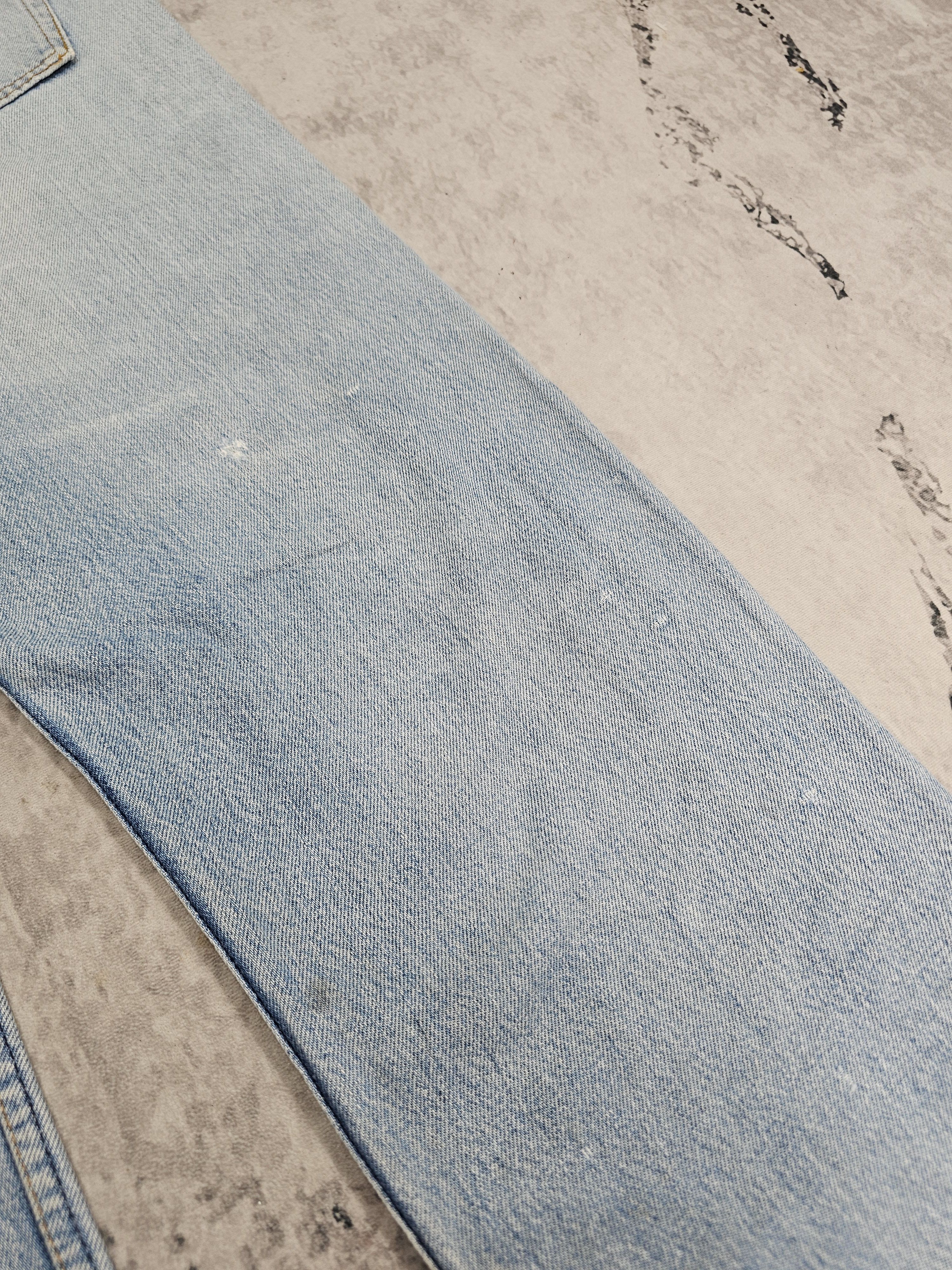 Levi's Vintage Clothing Vitg 90's LEVIS 501 Faded Made In Usa Ripped Jeans L0529 Size US 36 / EU 52 - 6 Thumbnail