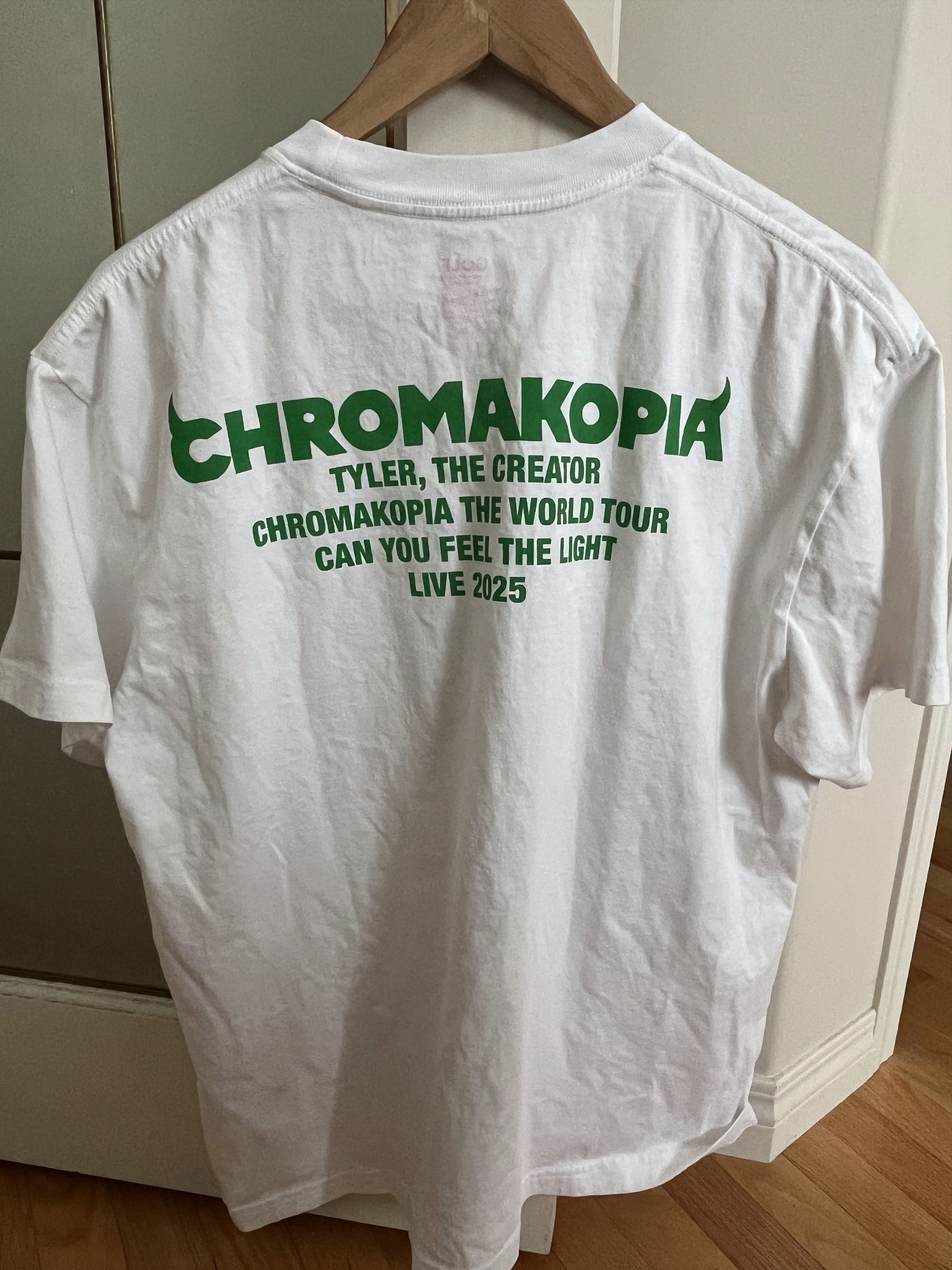 Golf Wang Tyler the Creator Chromakopia Tour Vancouver T Shirt Size US M / EU 48-50 / 2 - 2 Thumbnail