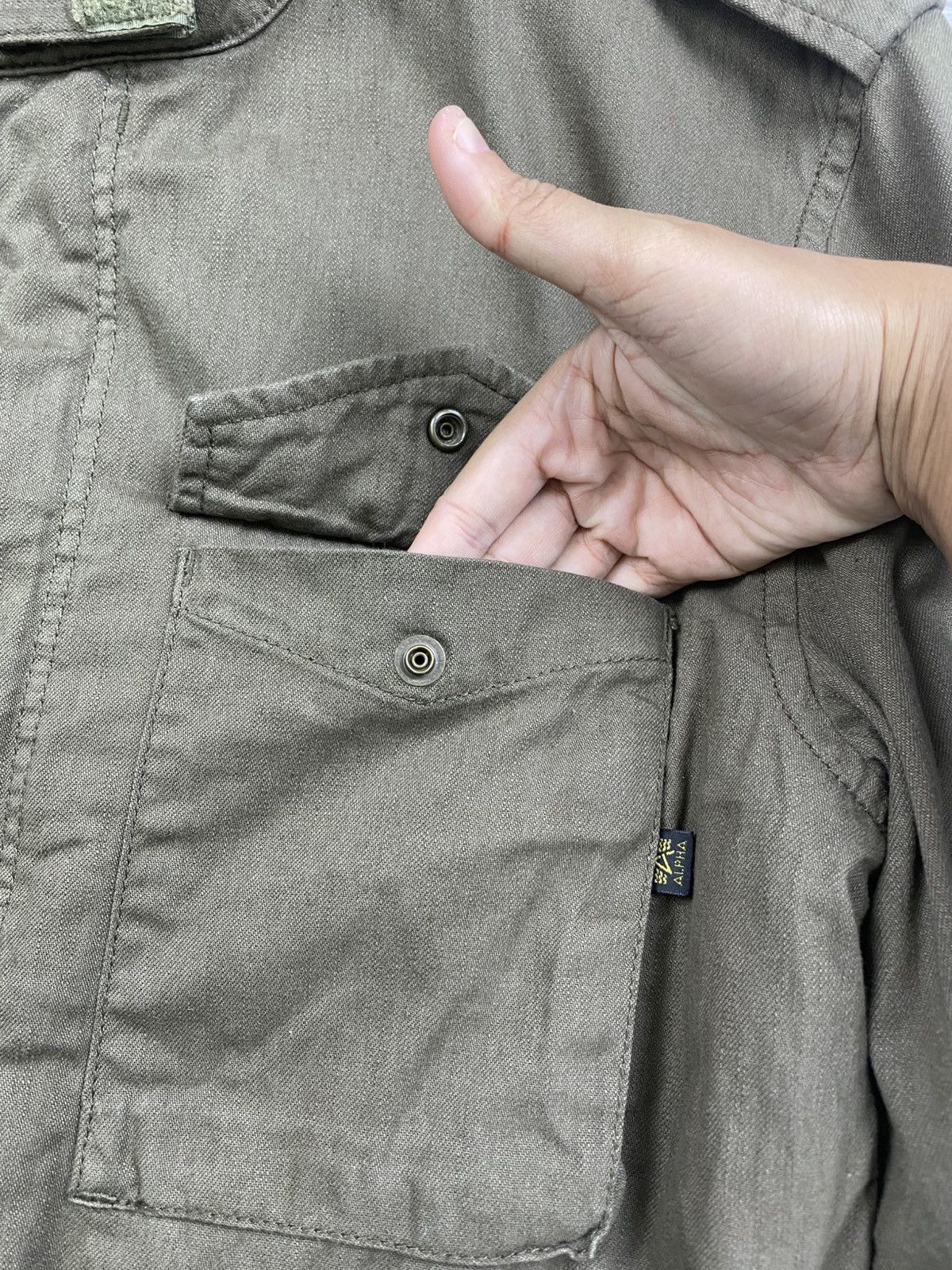 Alpha Industries 🔥Vintage Alpha Industries Military M-65 Field Jacket Size US M / EU 48-50 / 2 - 8 Thumbnail