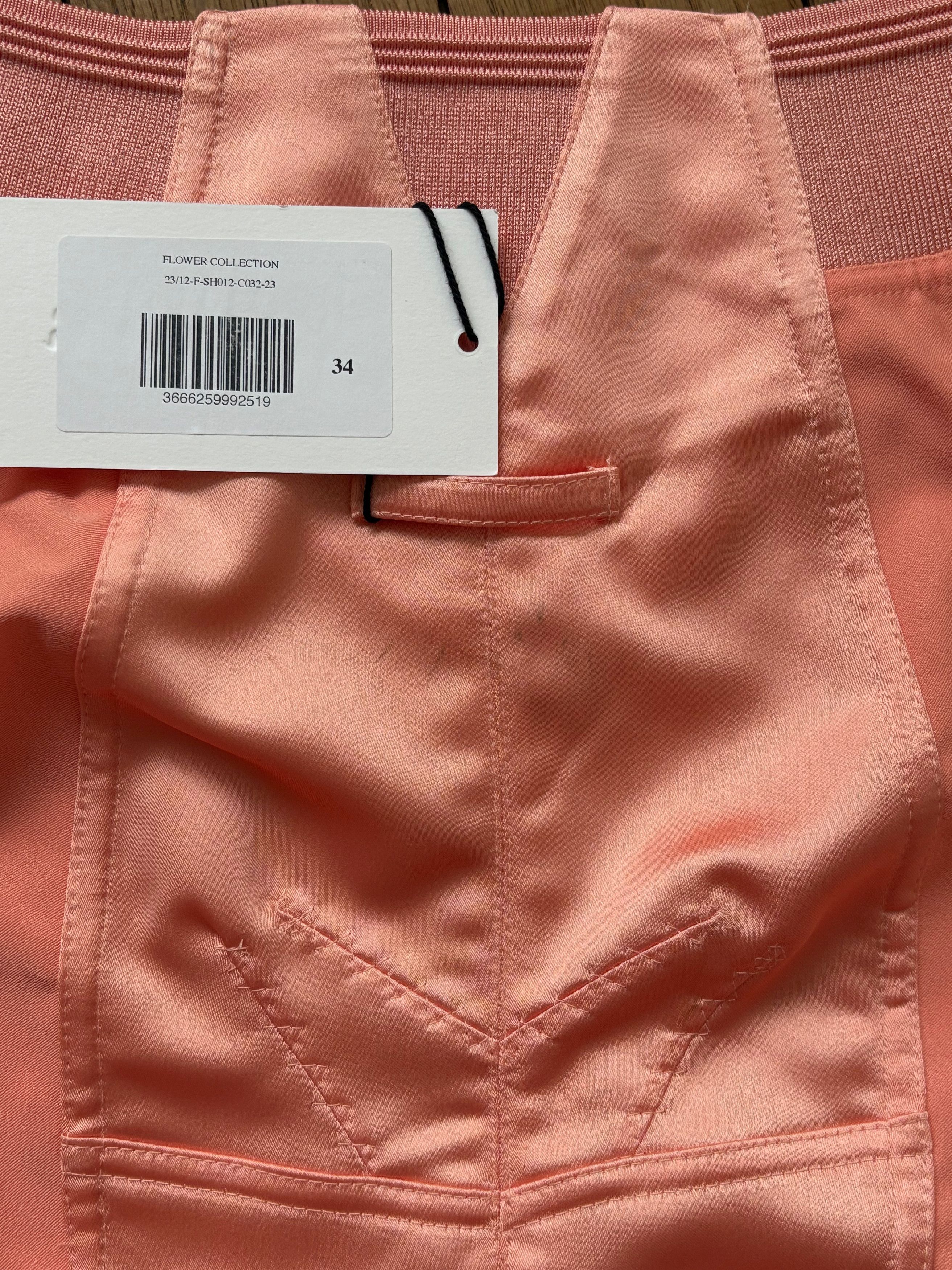 Jean Paul Gaultier Jean Paul Gaultier pink satin shorts Size 24" / US 00 / IT 34 - 5 Thumbnail