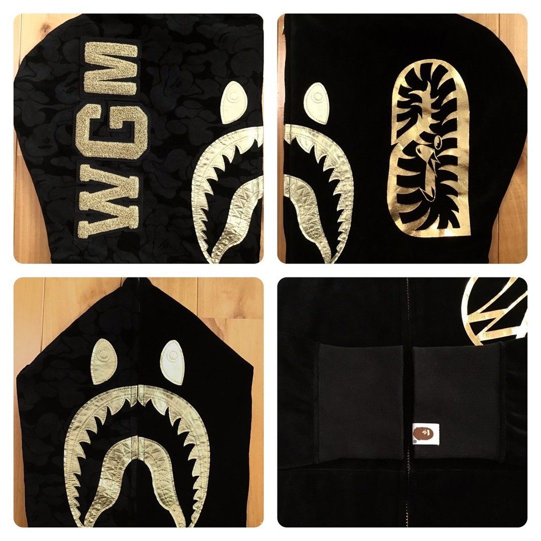 Bape BAPE × 24karats Velour Shark Hoodie Velour Shark Pants Set Size US S / EU 44-46 / 1 - 4 Thumbnail