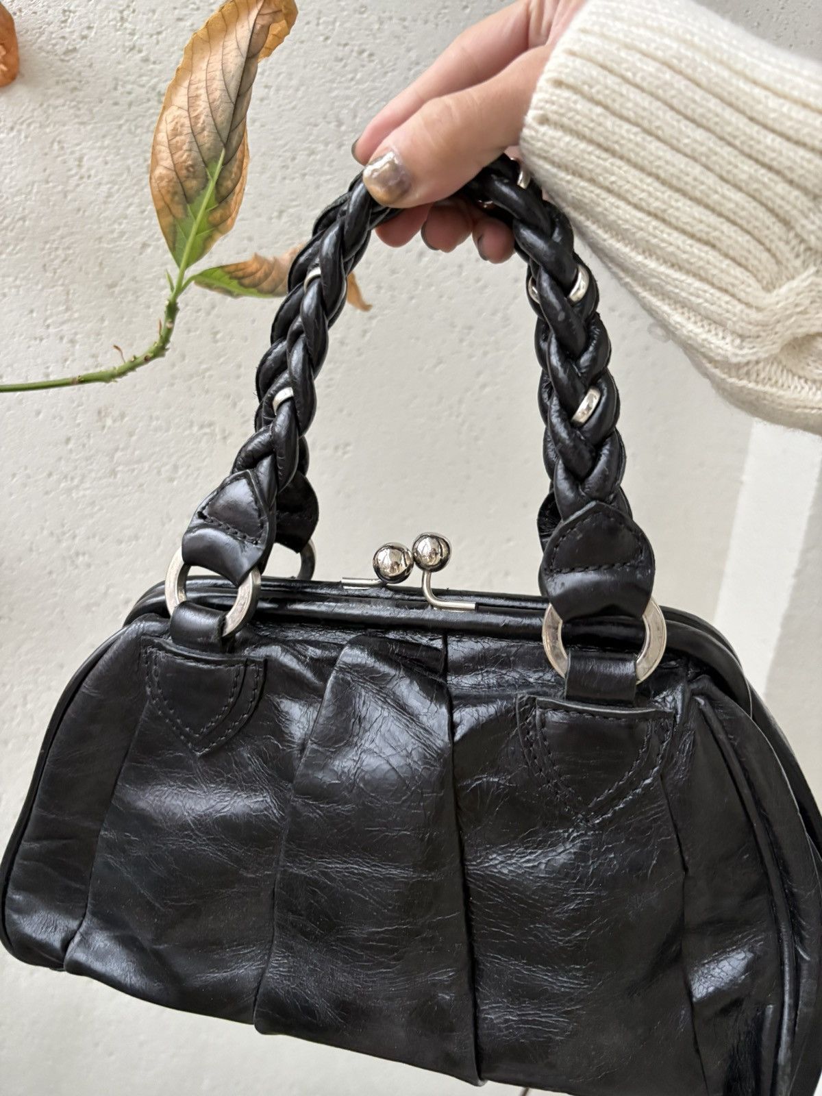 Vintage Vakko leather bag Size ONE SIZE - 13 Thumbnail