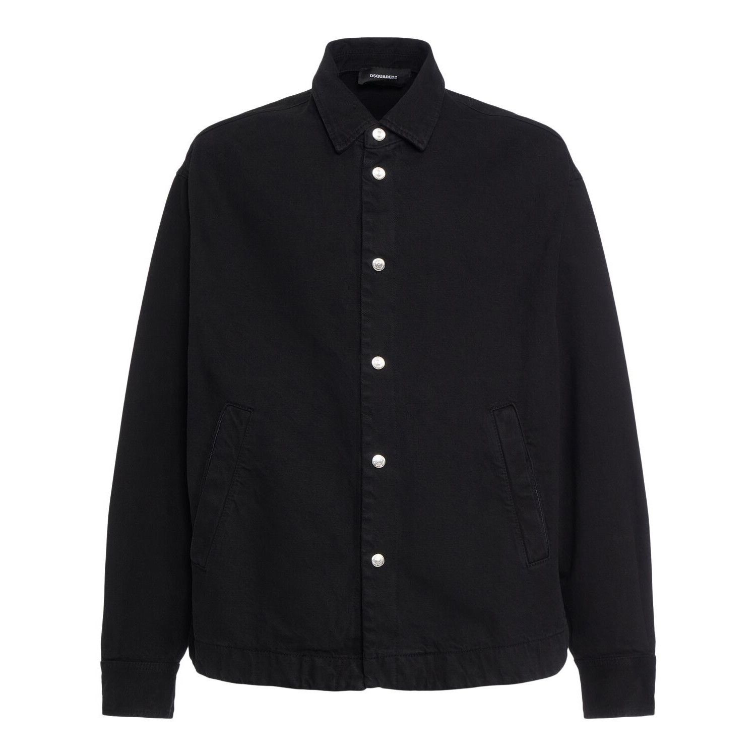 Dsquared2 DSQUARED2 Men's Black Coach Jacket New & Authentic (Men's si Size US XL / EU 56 / 4 - 1 Thumbnail