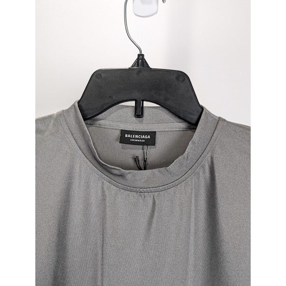 Balenciaga o1rshd1 Swim T-Shirt in Dark Grey Size US L / EU 52-54 / 3 - 5 Thumbnail