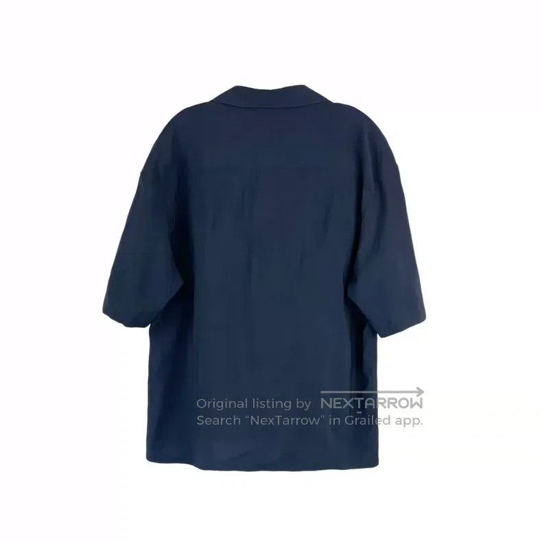 Loewe Loewe Wool Embroidered Logo Short Sleeve Shirt Size S / US 4 / IT 40 - 2 Thumbnail