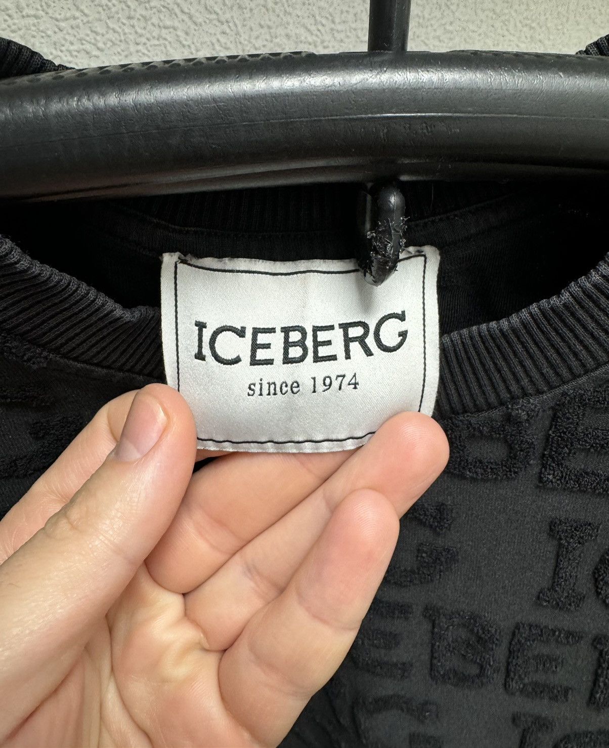 Iceberg ICEBERG fullprint monogram t-shirt Xl sz Size US XL / EU 56 / 4 - 7 Thumbnail