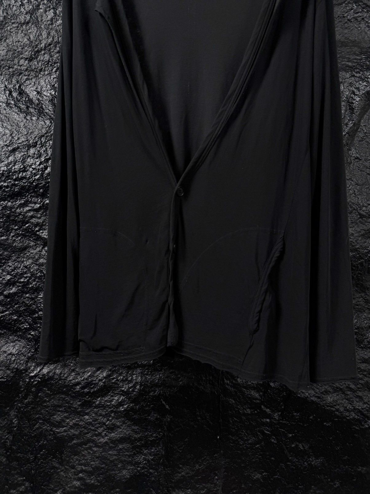 Yohji Yamamoto Yohji Yamamoto Pour Homme 20SS Cut-Off Cardigan Size US S / EU 44-46 / 1 - 3 Thumbnail