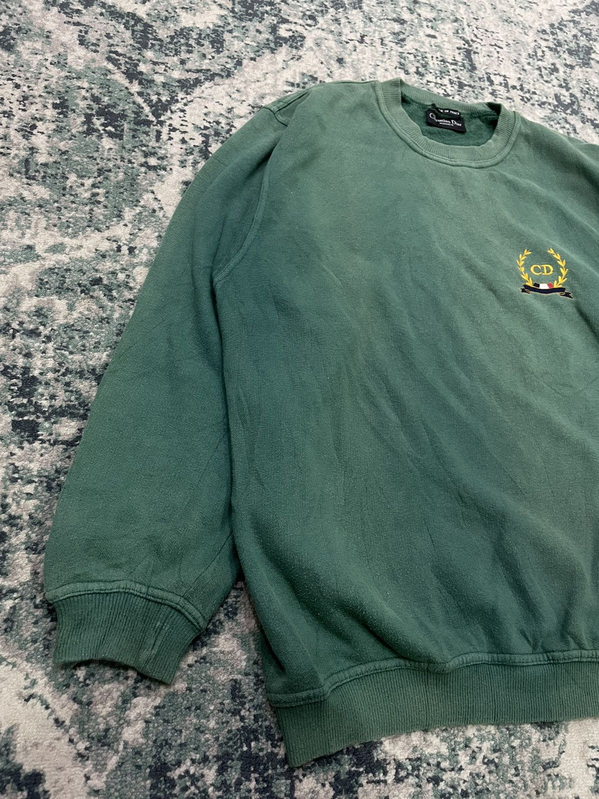Christian Dior Monsieur × Vintage Vintage Christian Dior CD Spellout Sweatshirt Size US L / EU 52-54 / 3 - 7 Thumbnail