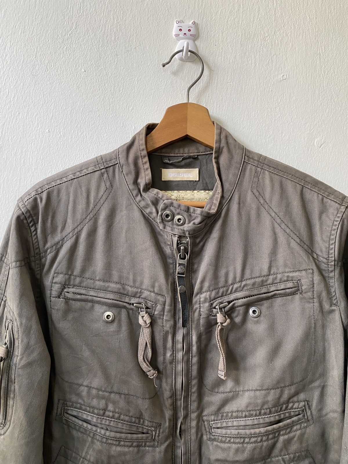 Diesel Diesel Rising Sun Multipocket Reversible Zipper Jacket Size US M / EU 48-50 / 2 - 3 Thumbnail