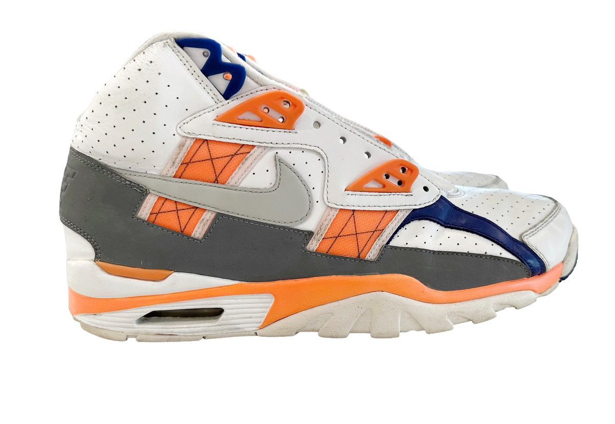 image of 2012 Nike Air Trainer Sc High Auburn Size 13 Shoes in White, Men's