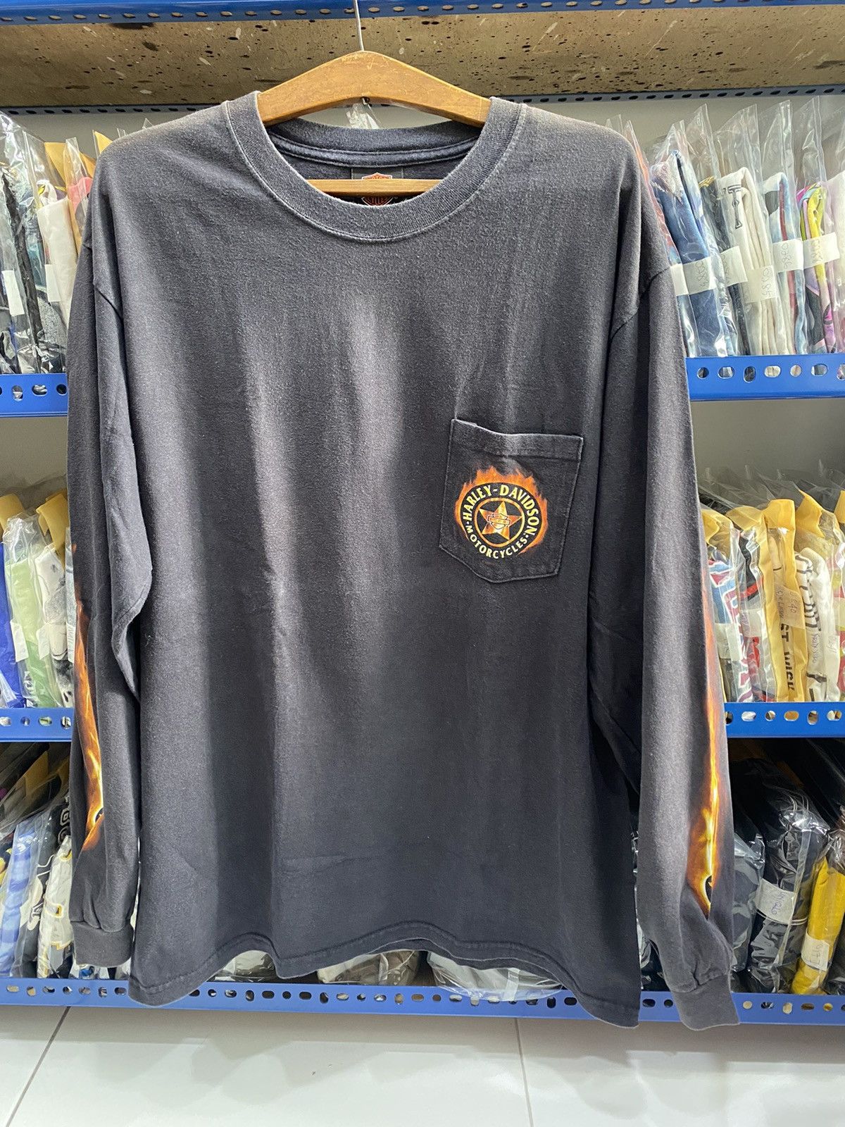 Vintage HARLEY DAVIDSON TSHIRT Size US L / EU 52-54 / 3 - 5 Thumbnail