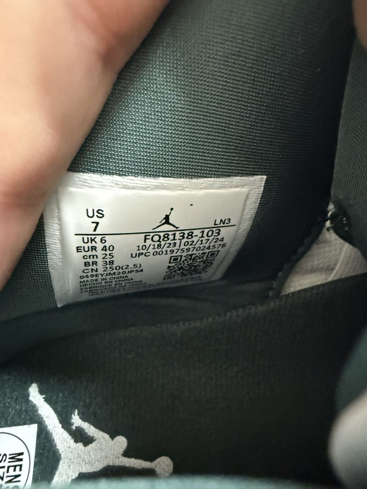 Jordan Brand Jordan retro 4 oxidized green sz 7m Size US 7 / EU 40 - 6 Thumbnail