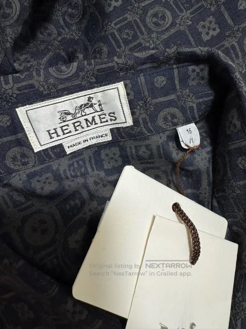 Hermes Hermes size 41 Cashmere shirt, 70% cashmere + 30% mulberry Size US L / EU 52-54 / 3 - 7 Thumbnail