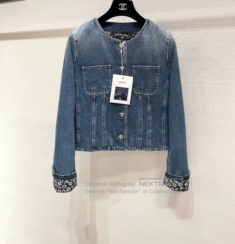 Chanel Chanel 25B denim jacket Size XS / US 0-2 / IT 36-38 - 1 Thumbnail