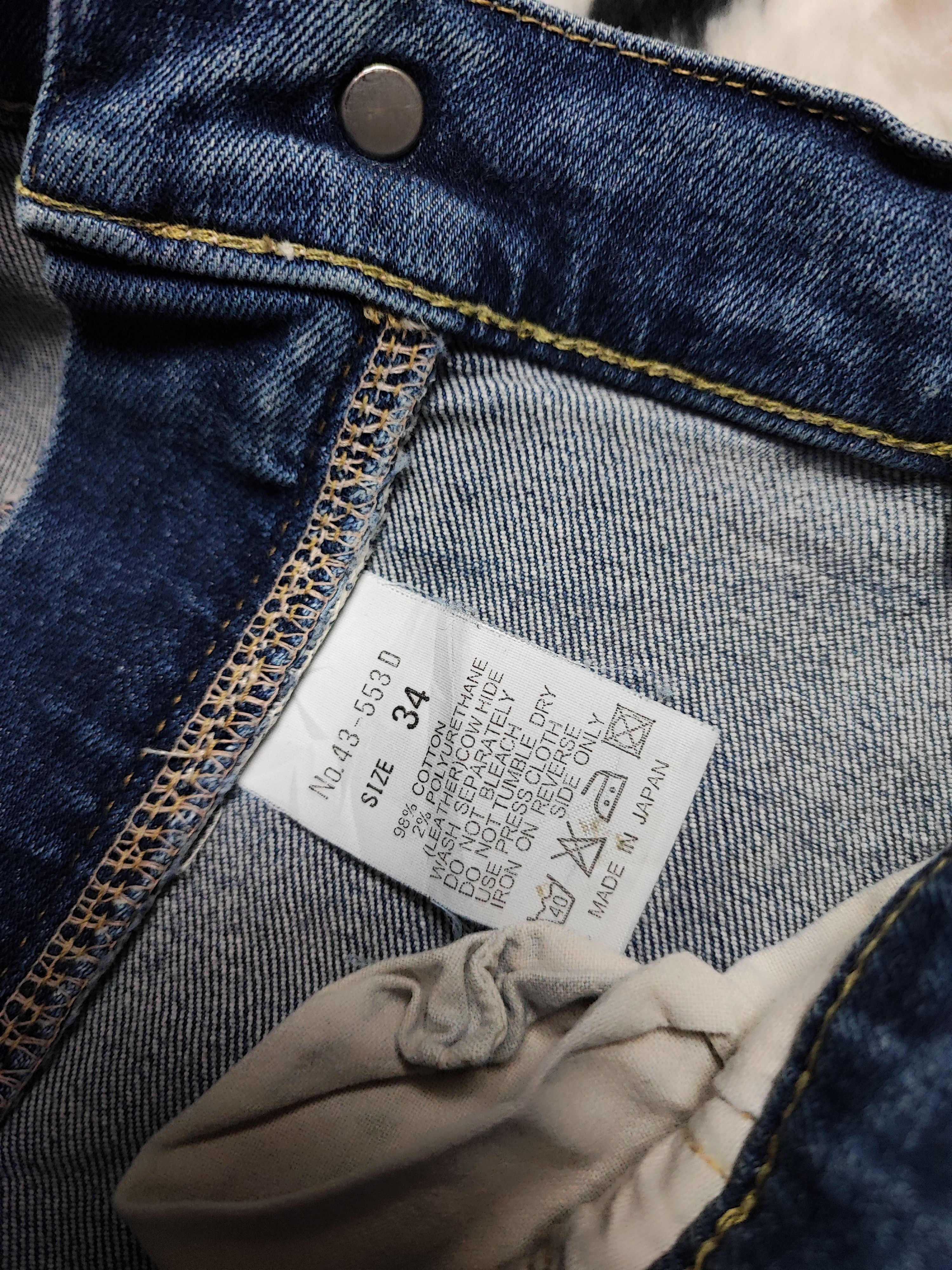 Spellbound Spellbound Denim Jeans Japan 32x37 Size US 32 / EU 48 - 18 Thumbnail
