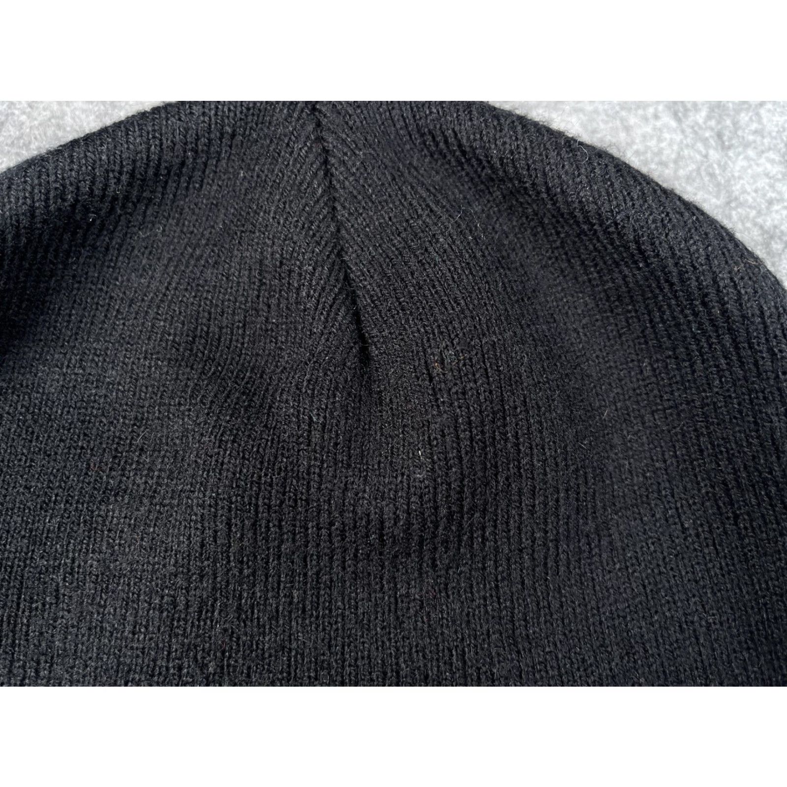 Vintage Bayside Beanie Mens One Size Black Knit San Francisco Recreation & Parks Logo Patch Streetwear Winter Casual City Nature Outdoor Mens Hat Size ONE SIZE - 3 Thumbnail