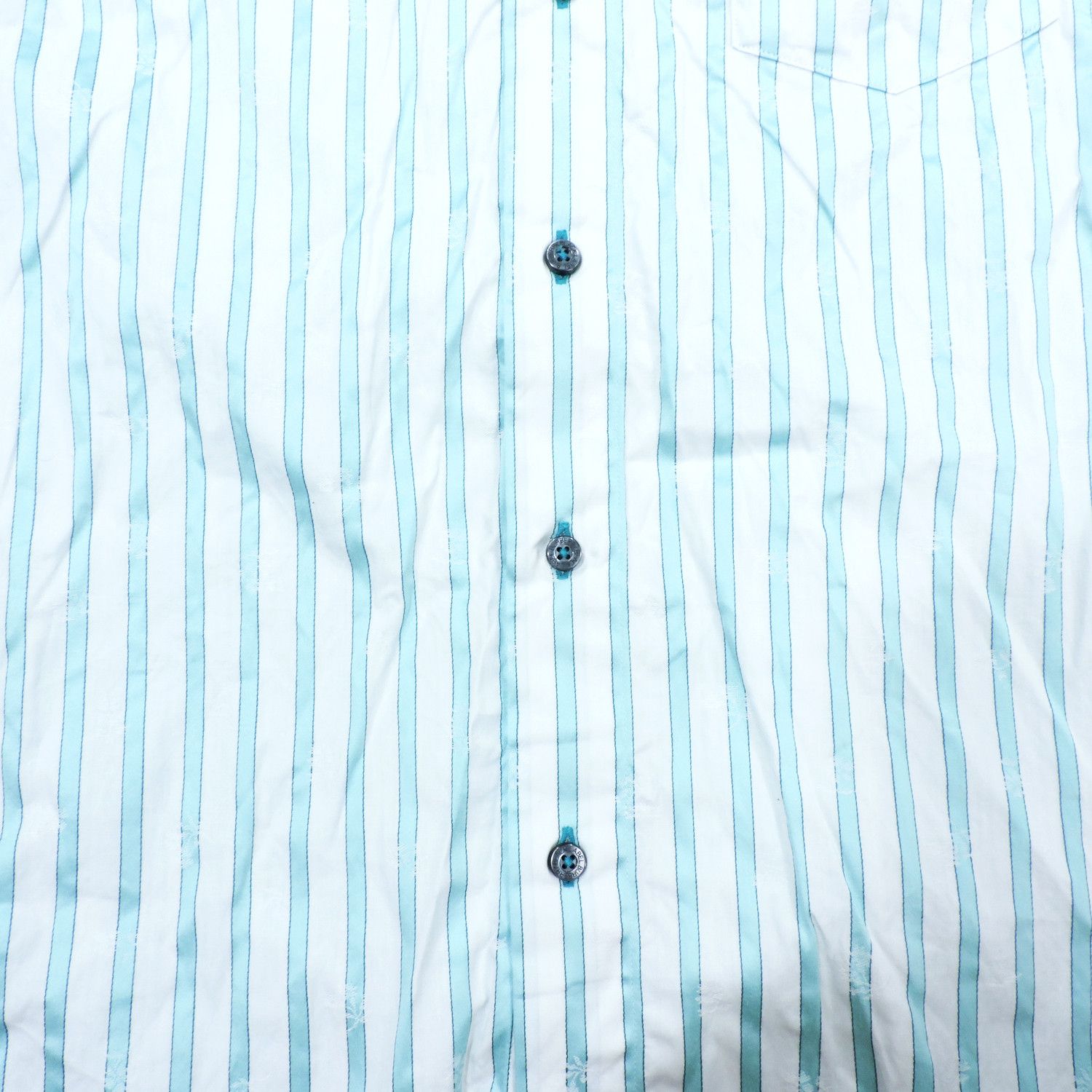 Burberry BURBERRY BLACK LABEL STRIPED MONOGRAM LONG SLEEVE SHIRT Size US M / EU 48-50 / 2 - 9 Thumbnail